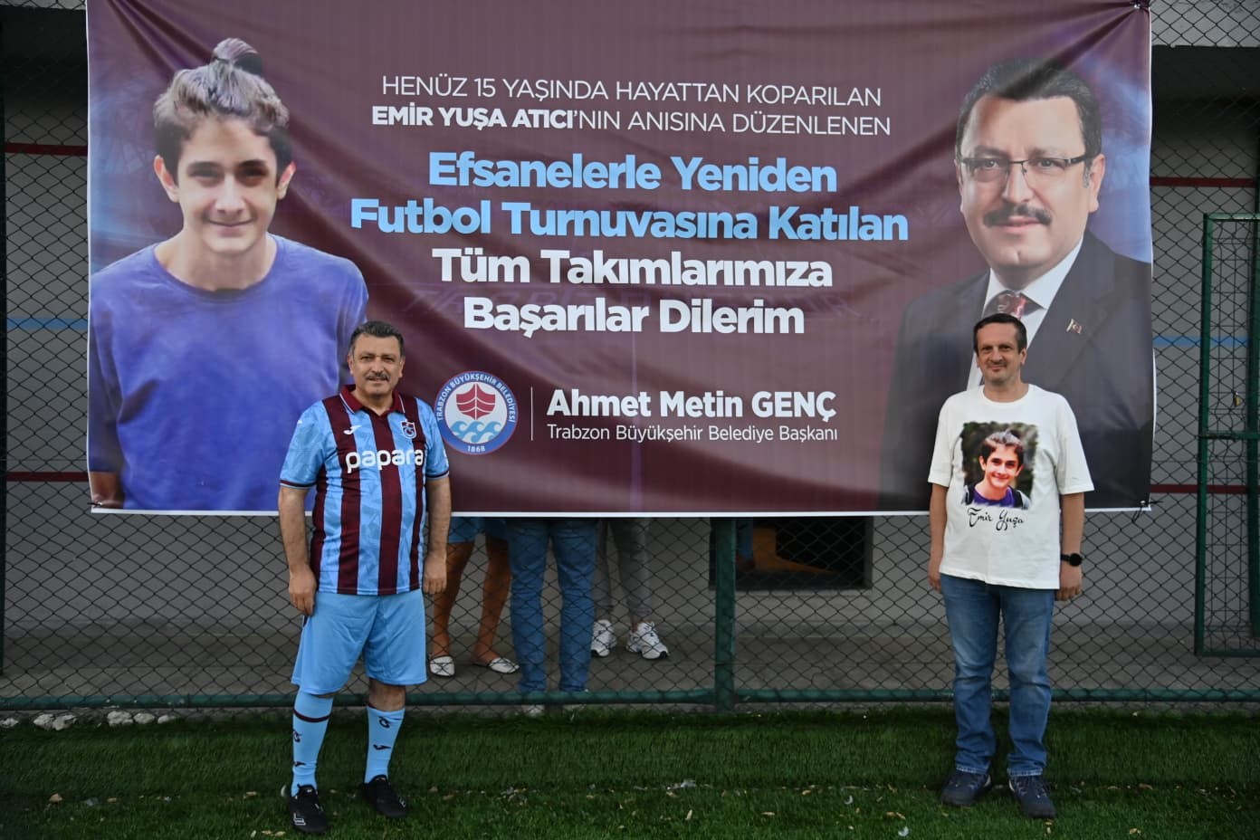 Trabzon’da futbolun kalbi Emir Yuşa için attı
