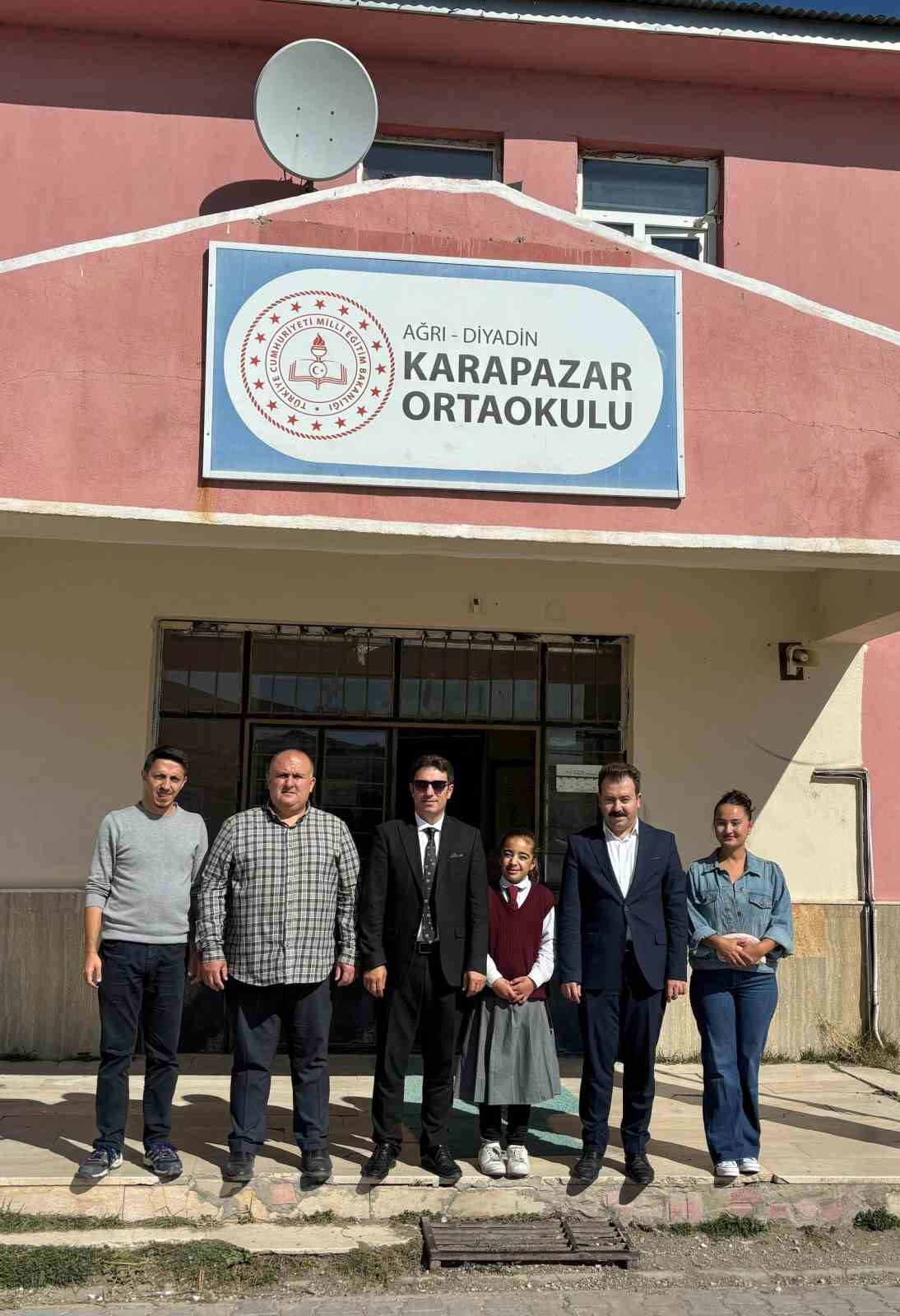 Diyadin&rsquo;de okul ziyaretleri s&uuml;r&uuml;yor
