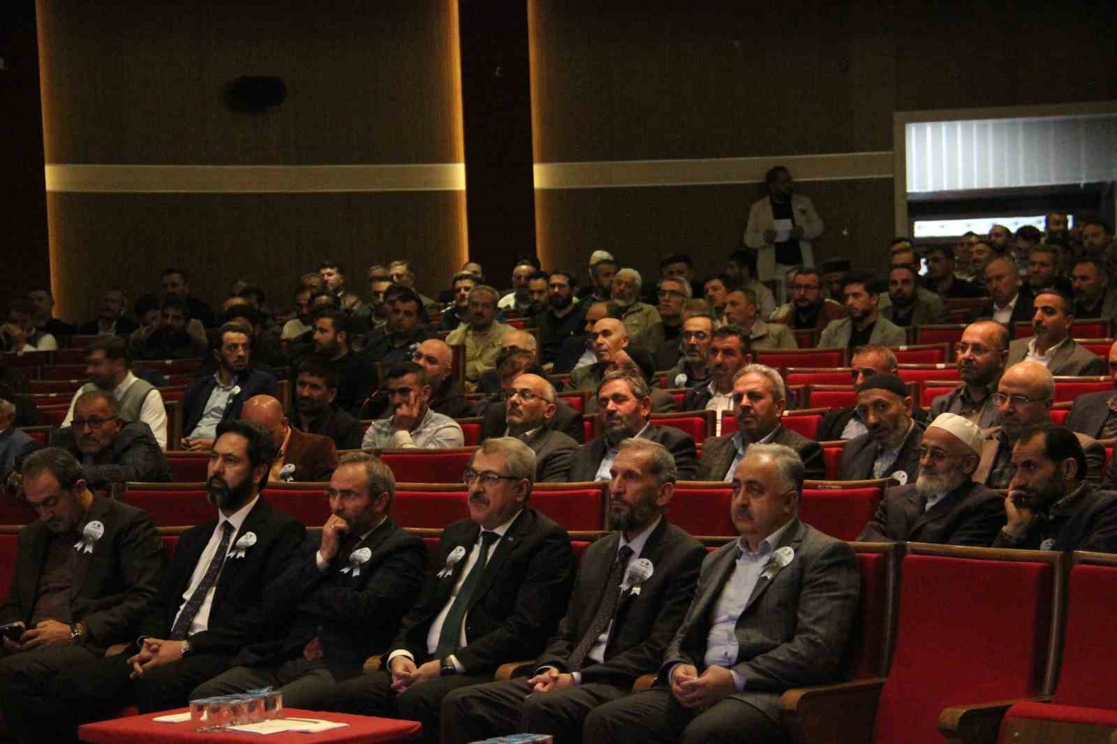 Erzurum&rsquo;da Mevlid-i Nebi konferansı d&uuml;zenlendi
