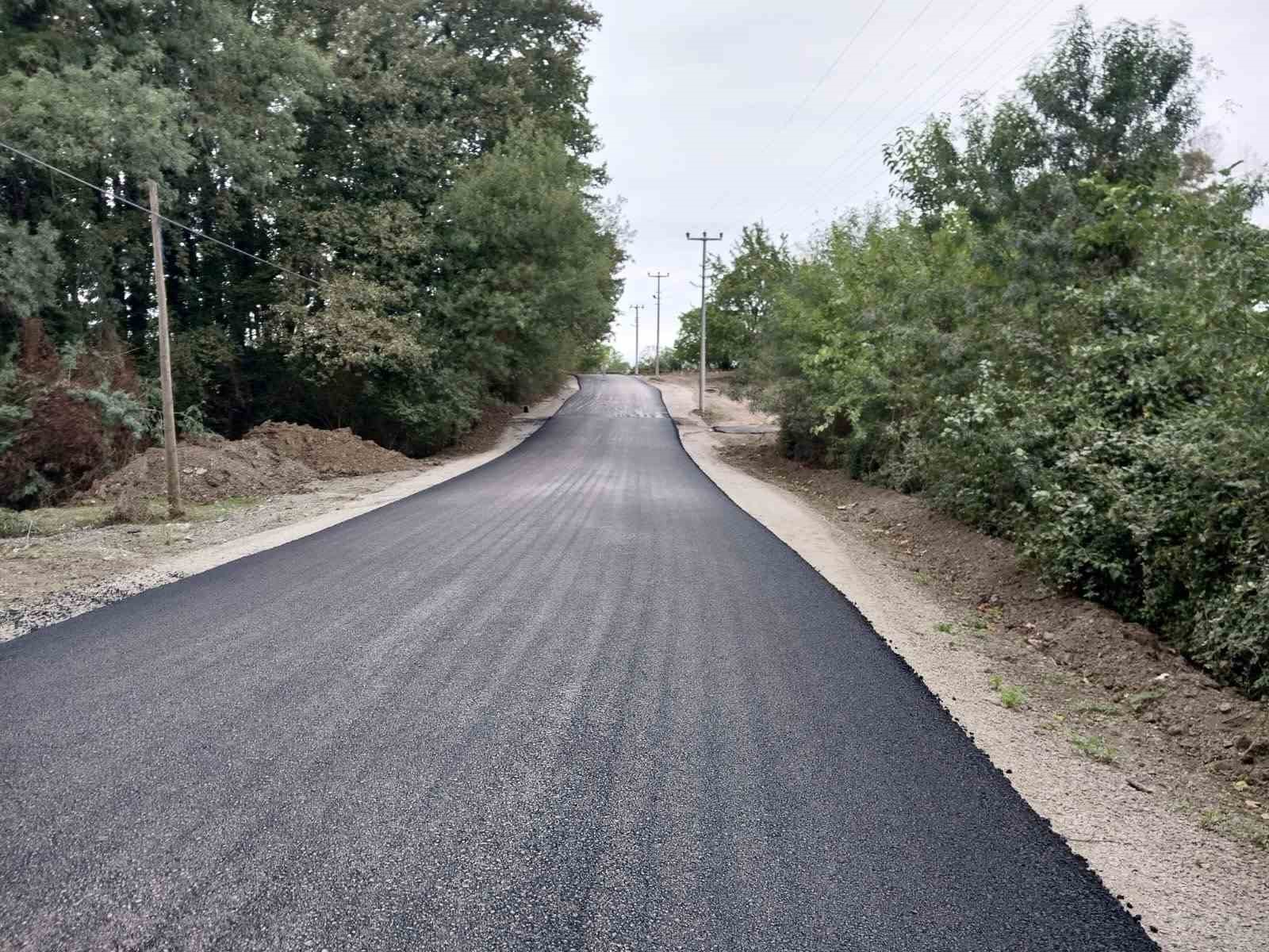 Yeşilyayla köyü sıcak asfalta kavuştu