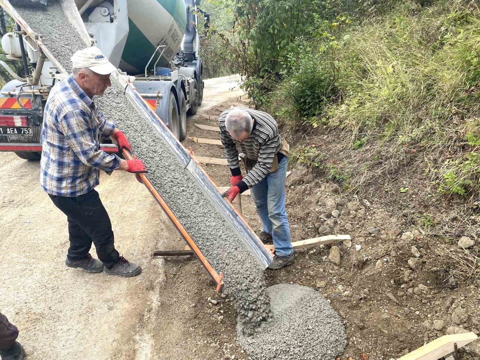 Yaşanan yağışlara karşı tedbir