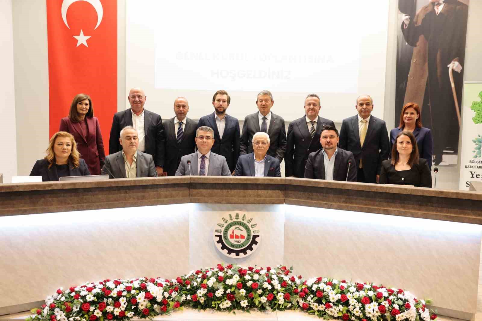 Denizli OSB’de 24. Olağan Genel Kurul Toplantısı gerçekleştirildi