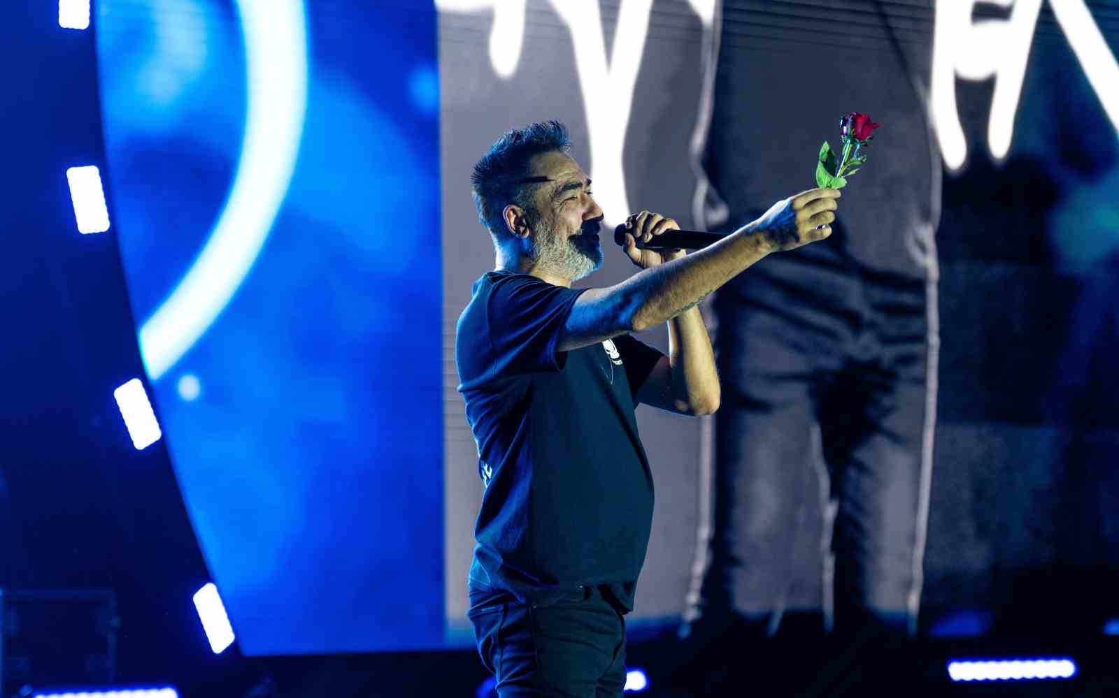 Malatya K&uuml;lt&uuml;r Yolu Festivali&rsquo;nde Sagopa Kajmer sahne aldı
