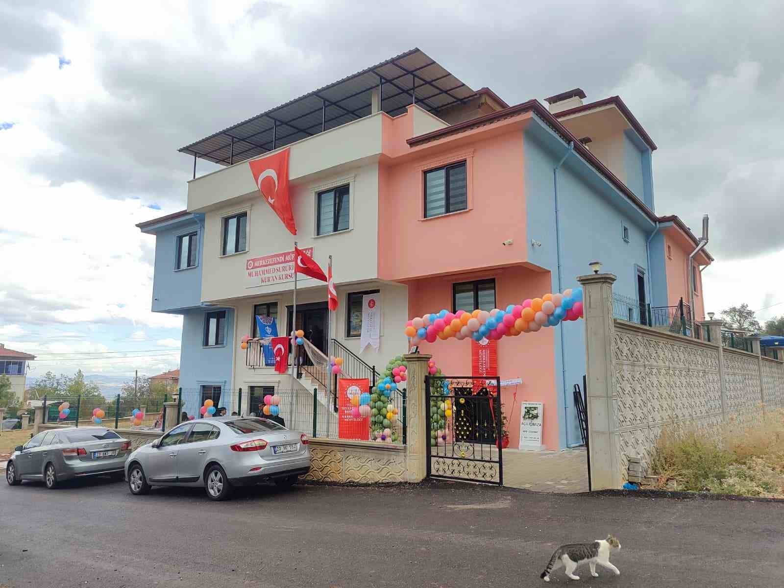 Denizli’de 4-6 yaş Kur’an Kursu ve Gençlik Merkezi hizmete açıldı
