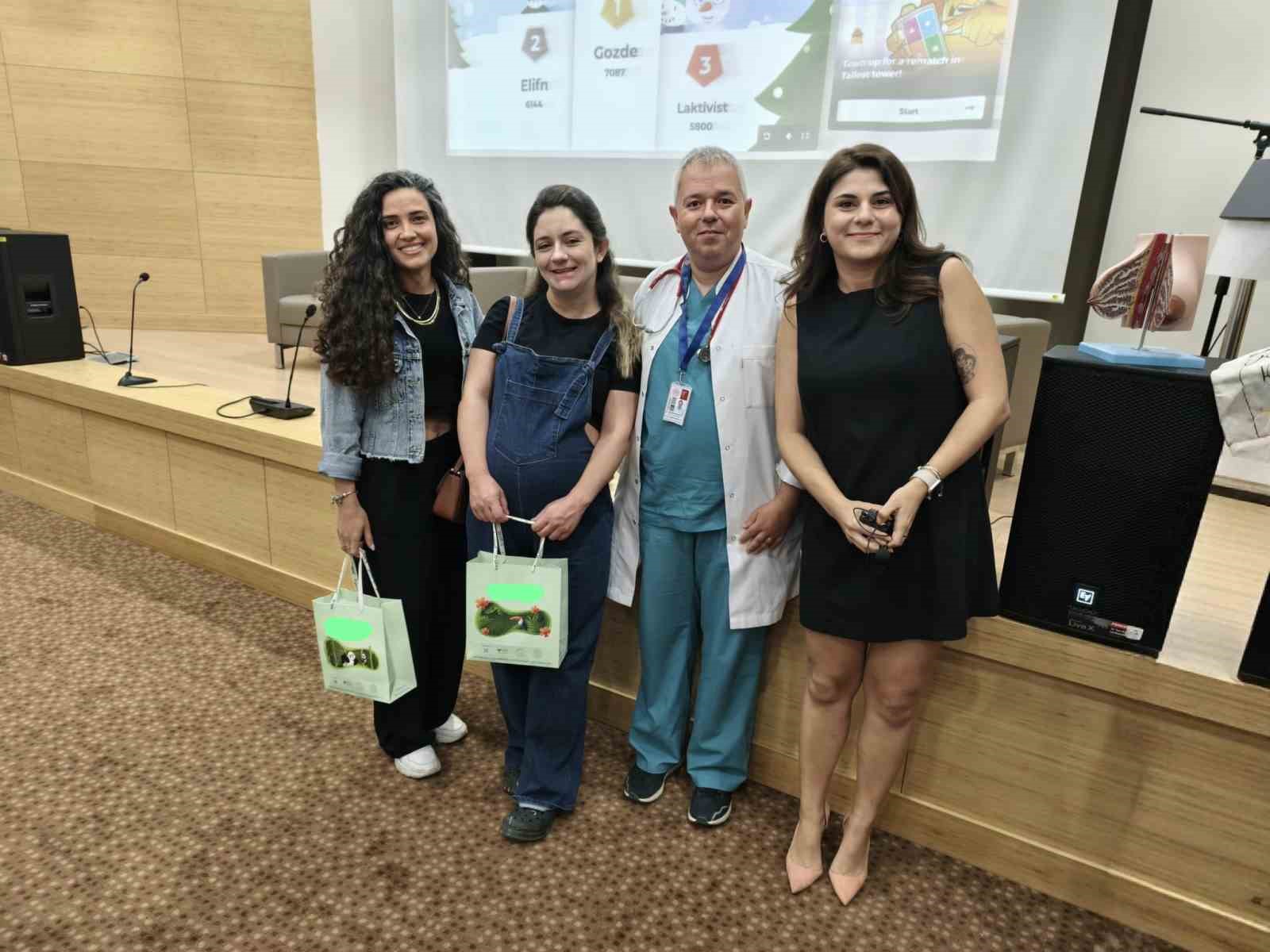 Manisa’da anne sütünün önemine dikkat çekildi