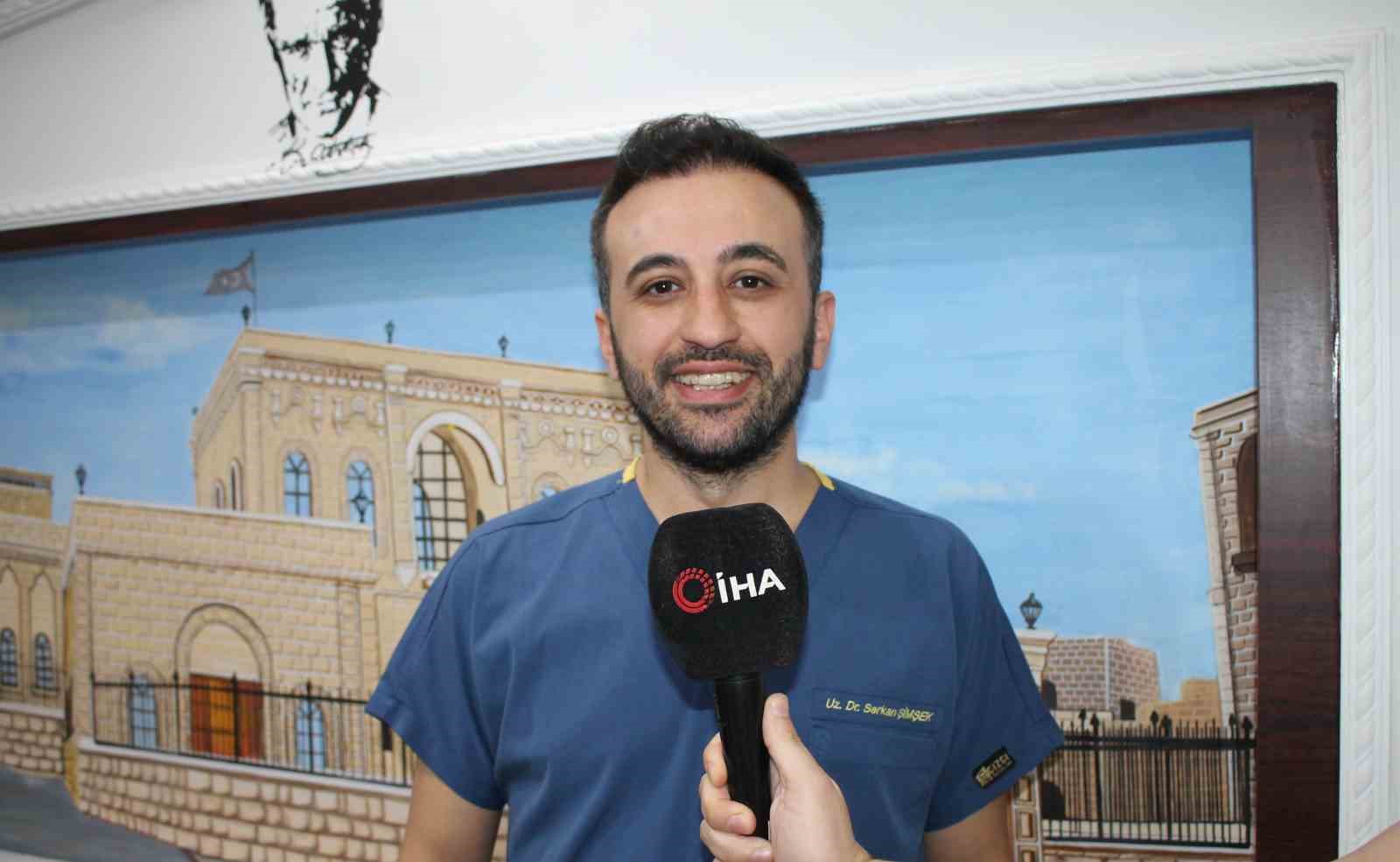 Midyat’ta özel ihtiyaçlı hastalara genel anestezi altında diş tedavisi başladı