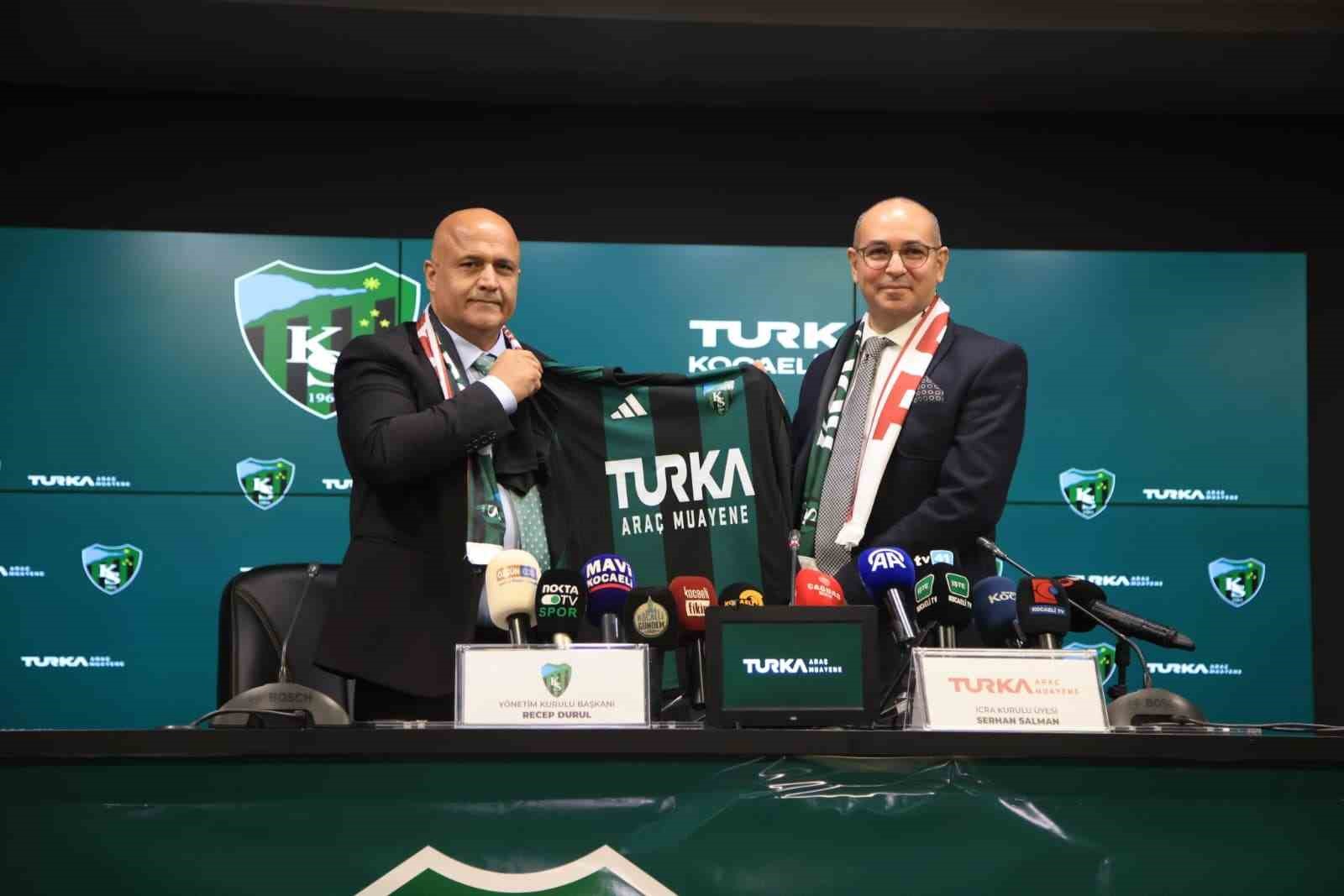 Kocaelispor, ’Turka’ ile sponsorluk imzaladı