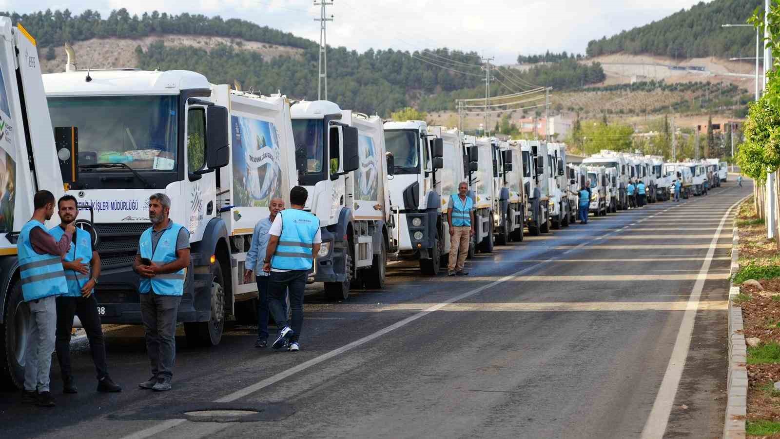 Adıyaman Belediyesi, araç filosunu güçlendirdi