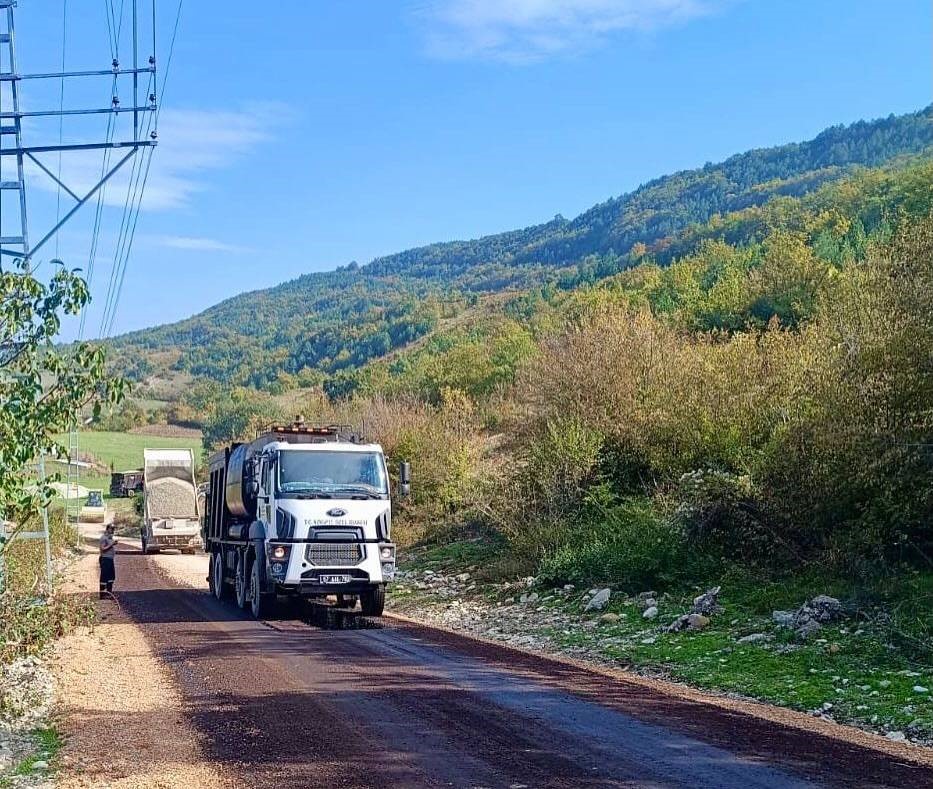 Sinop’ta 257 kilometre yol asfaltla buluştu