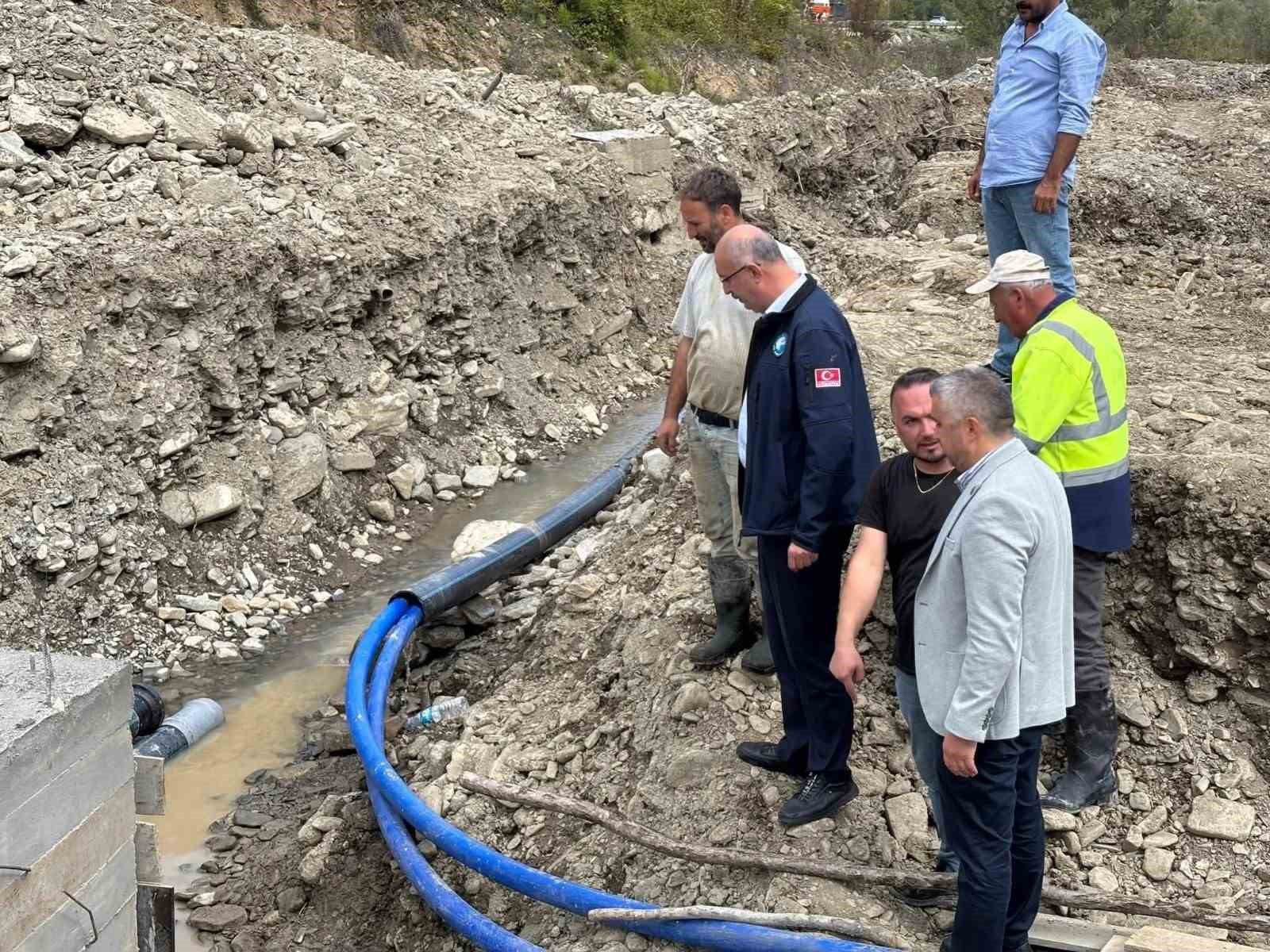 Sinop’ta içme suyu projeleri