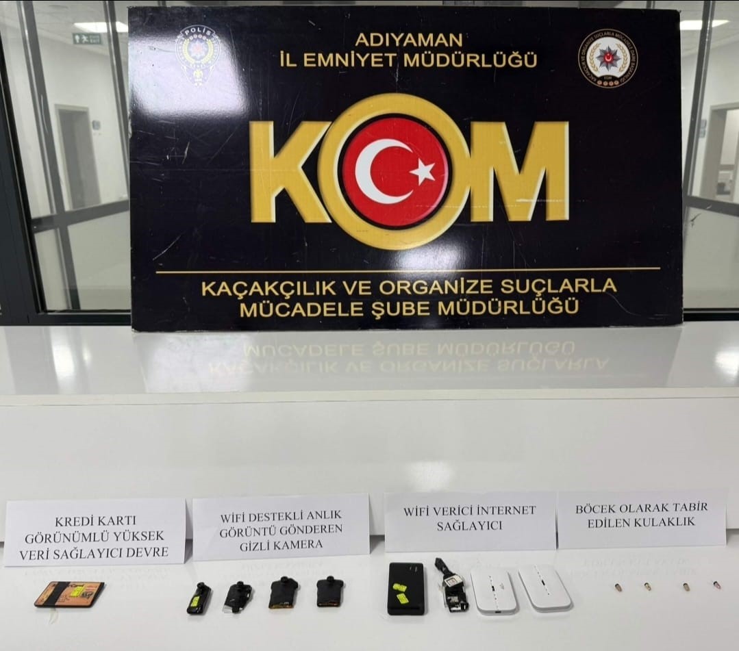 Adıyaman’da ehliyet sınavı joker eleman operasyonu: 4 gözaltına