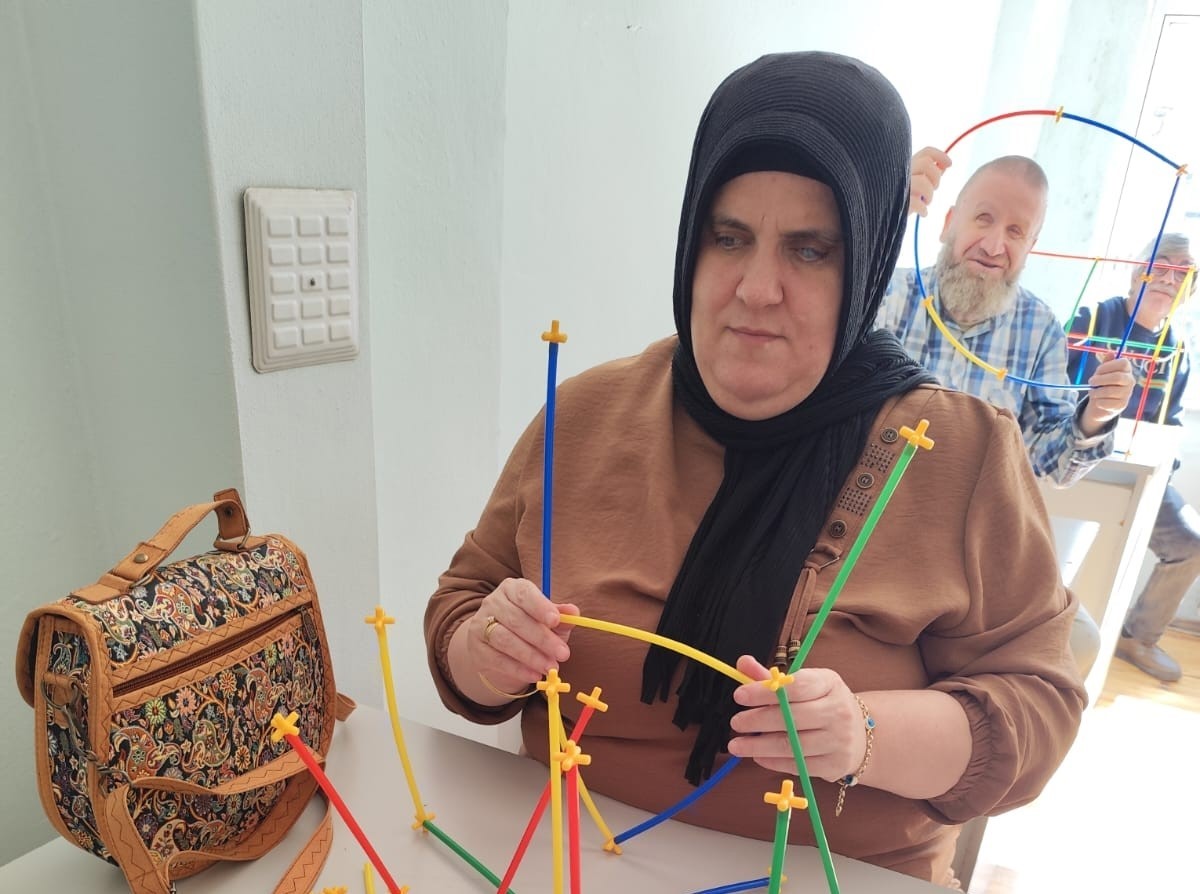 Bafra’da görme engellilere "Akıl ve Zeka Oyunları Kursu"