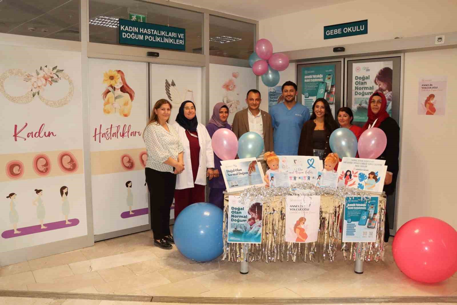 Beyşehir’de normal doğumun önemi anlatıldı