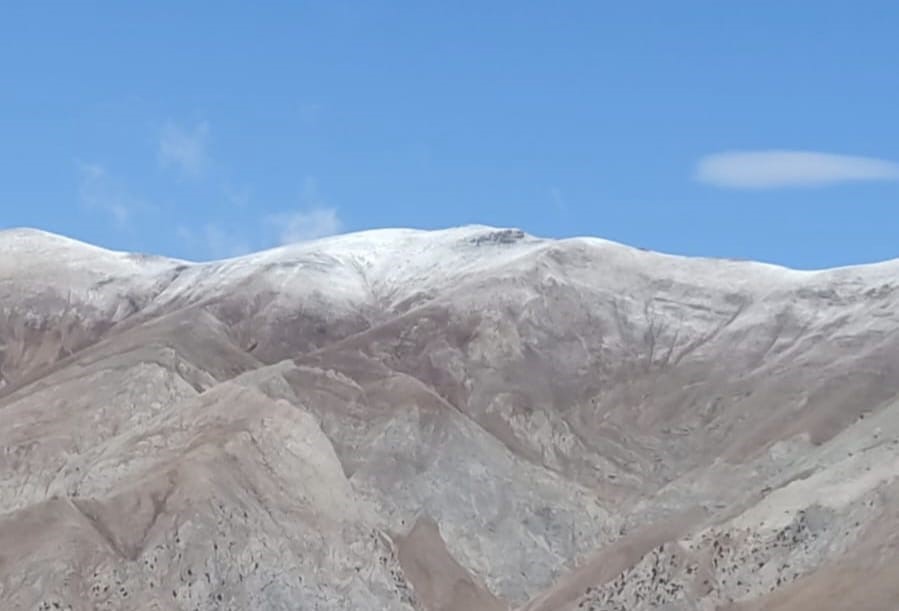 Tunceli’de Kırklar Dağı’na mevsimin ilk karı düştü
