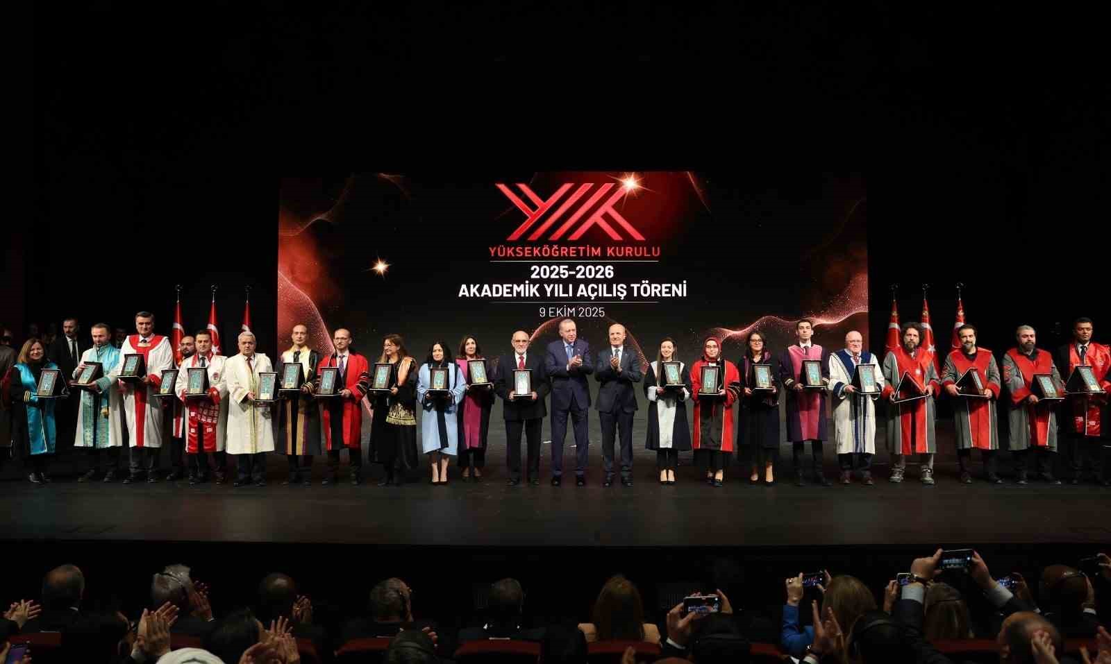 ADÜ Rektörü Kent, Yükseköğretim Kurulu 2025-2026 Akademik Yılı Açılış Töreni&rsquo;ne katıldı