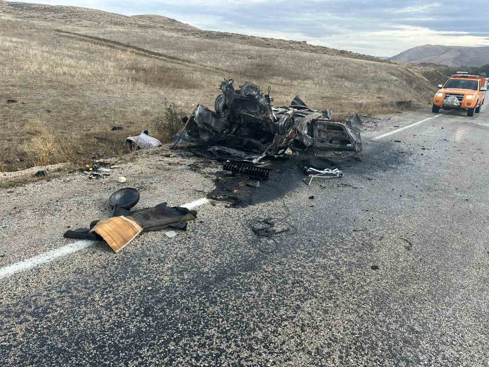 Bayburt’ta trafik kazası: 1 ölü