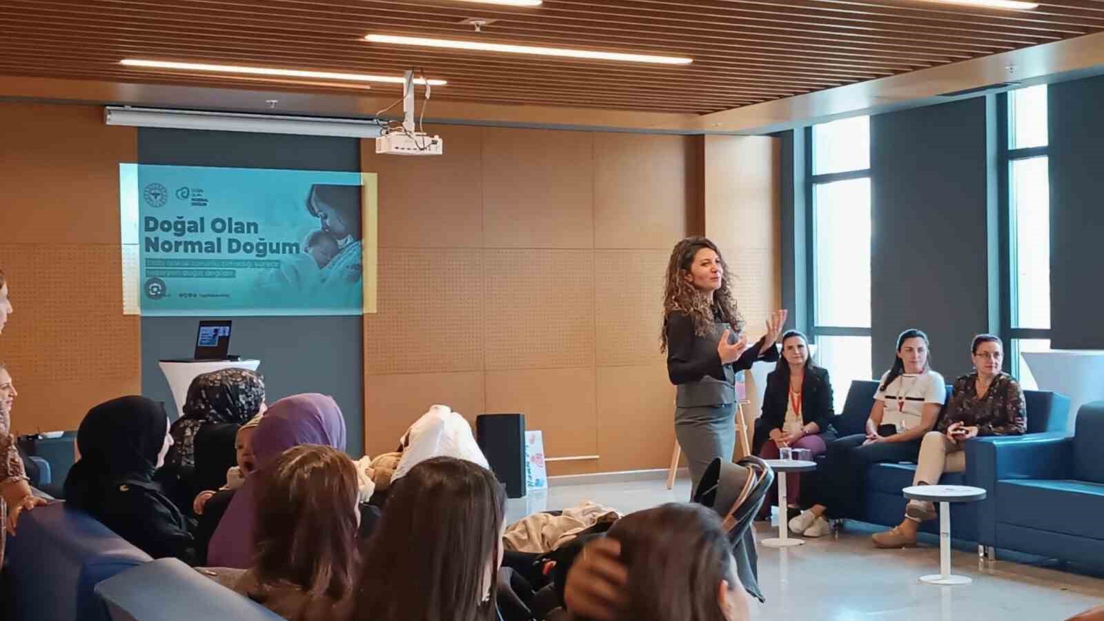 &rsquo;Normal Doğum ve Emzirme Haftası&rsquo; etkinliği ger&ccedil;ekleştirildi
