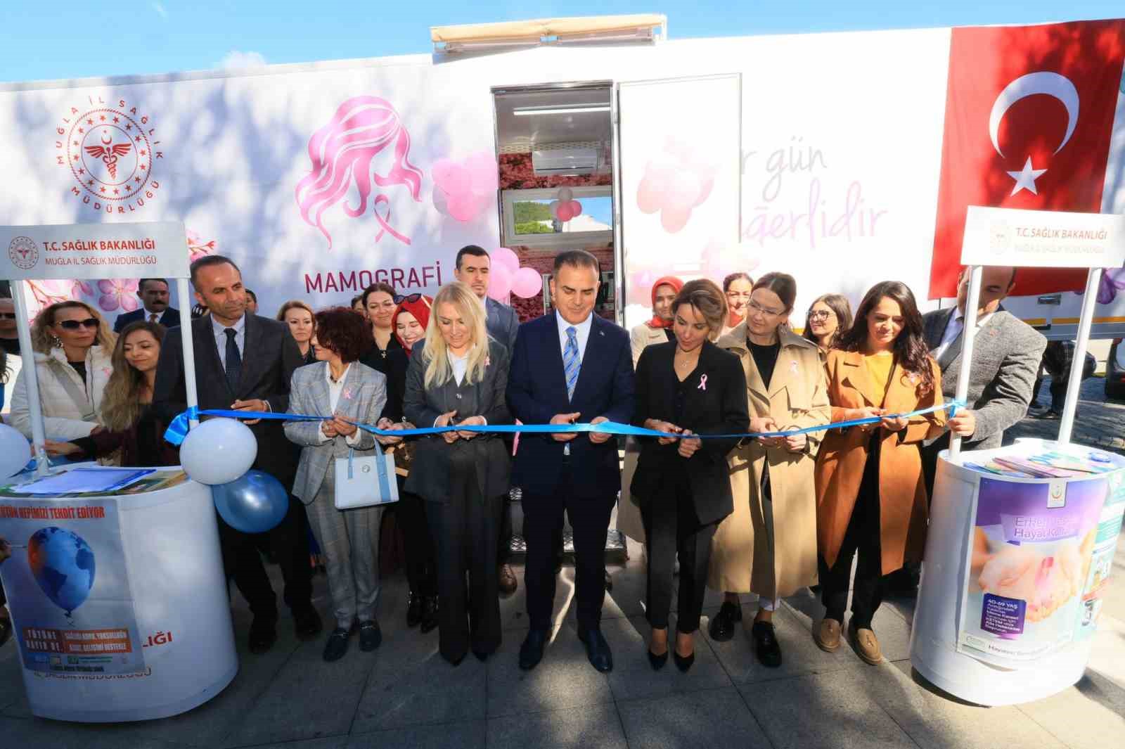 Mobil kanser tarama aracı hizmete başladı