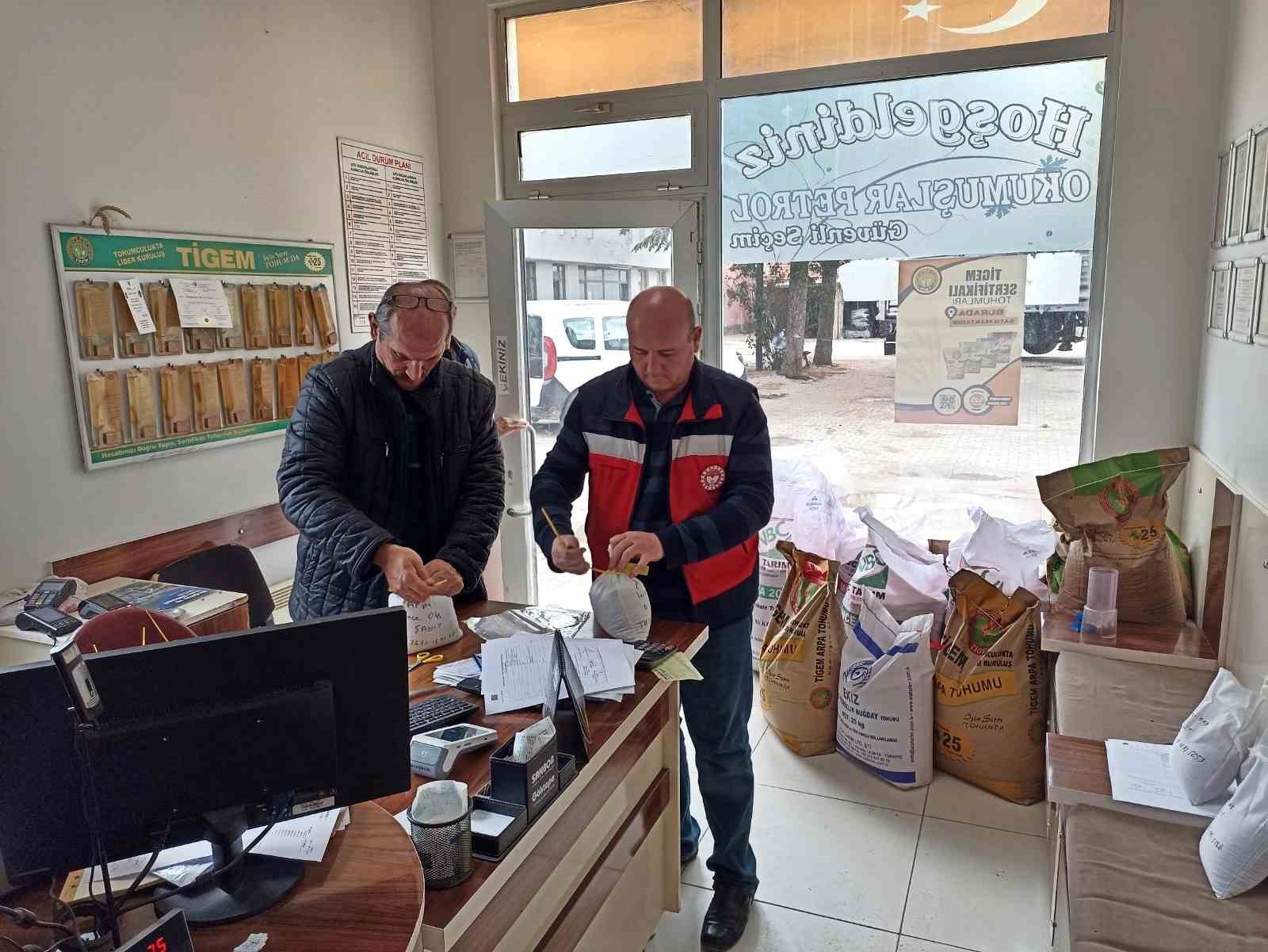 K&uuml;tahya&rsquo;da tohum bayilerinde denetim
