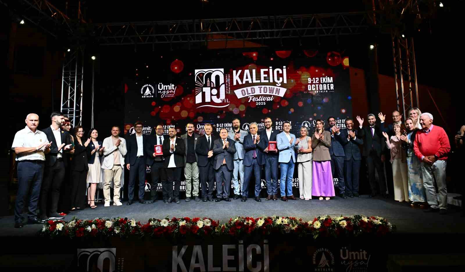 Kalei&ccedil;i Old Town Festivali gala yemeğiyle başladı
