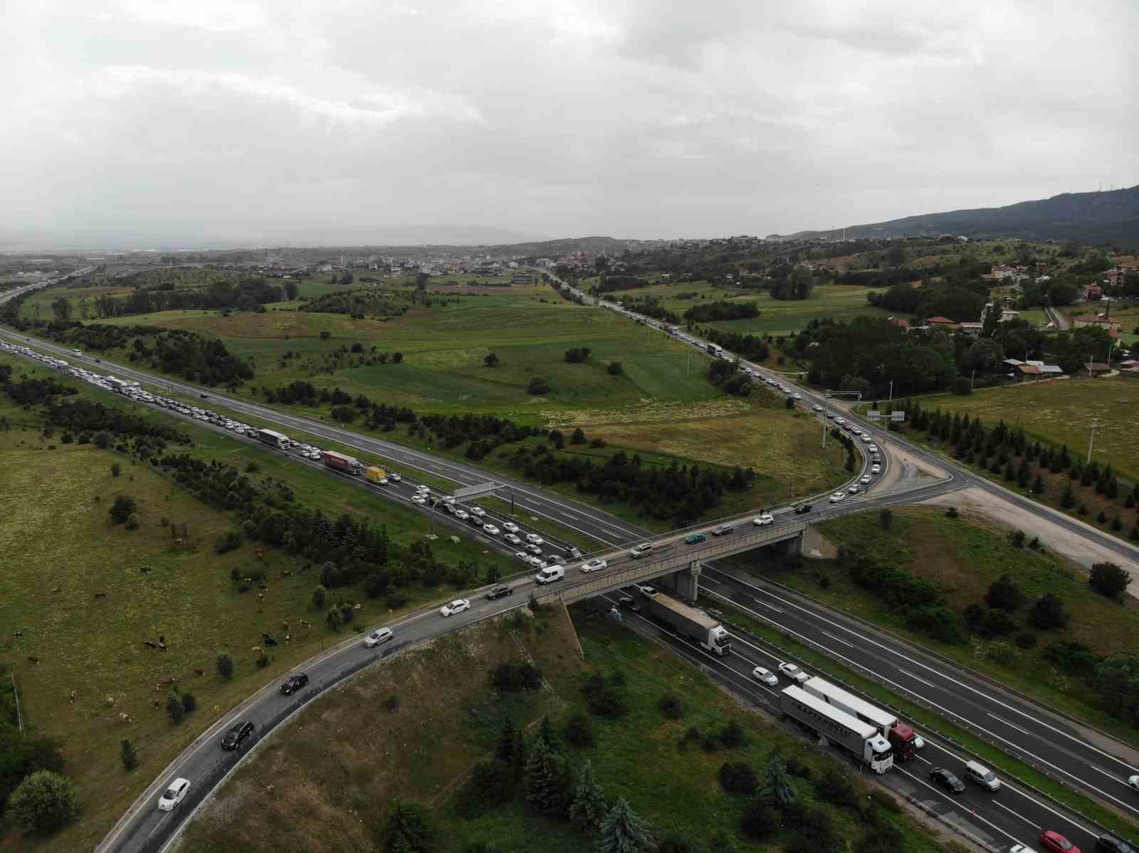 TEM’in Bolu’dan Karabük’e geçişi 18 gün ulaşıma kapalı
