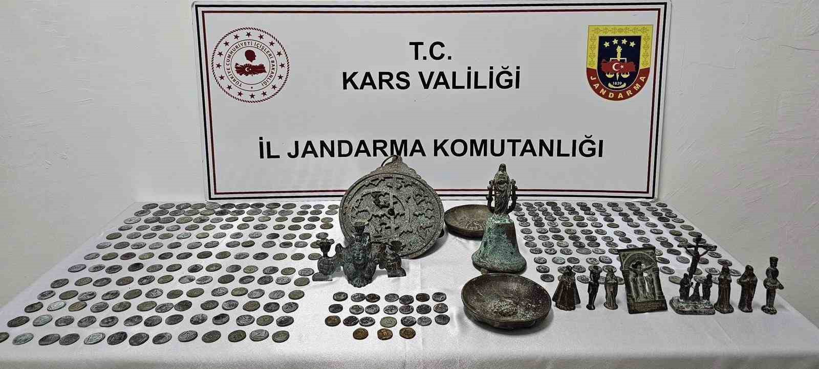Kars’ta tarihi eser operasyonu: 5 kişi tutuklandı