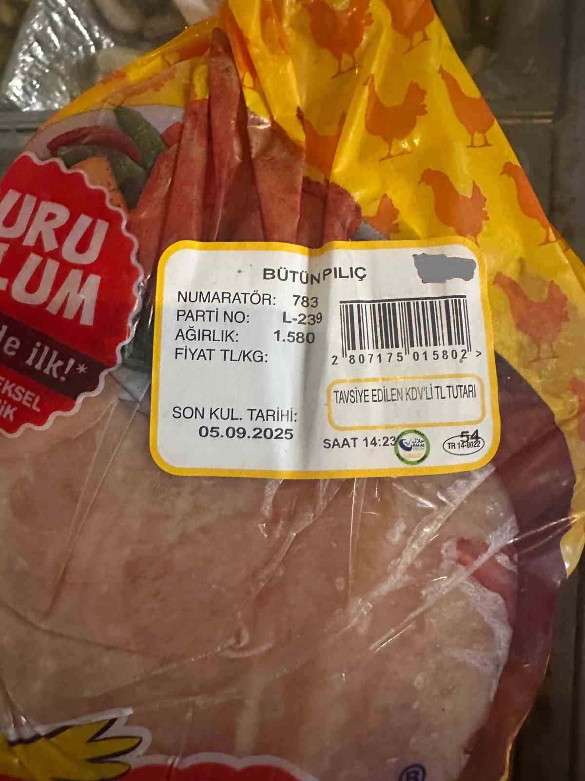 Son kullanma tarihi geçen 600 kiloluk ürüne el konuldu