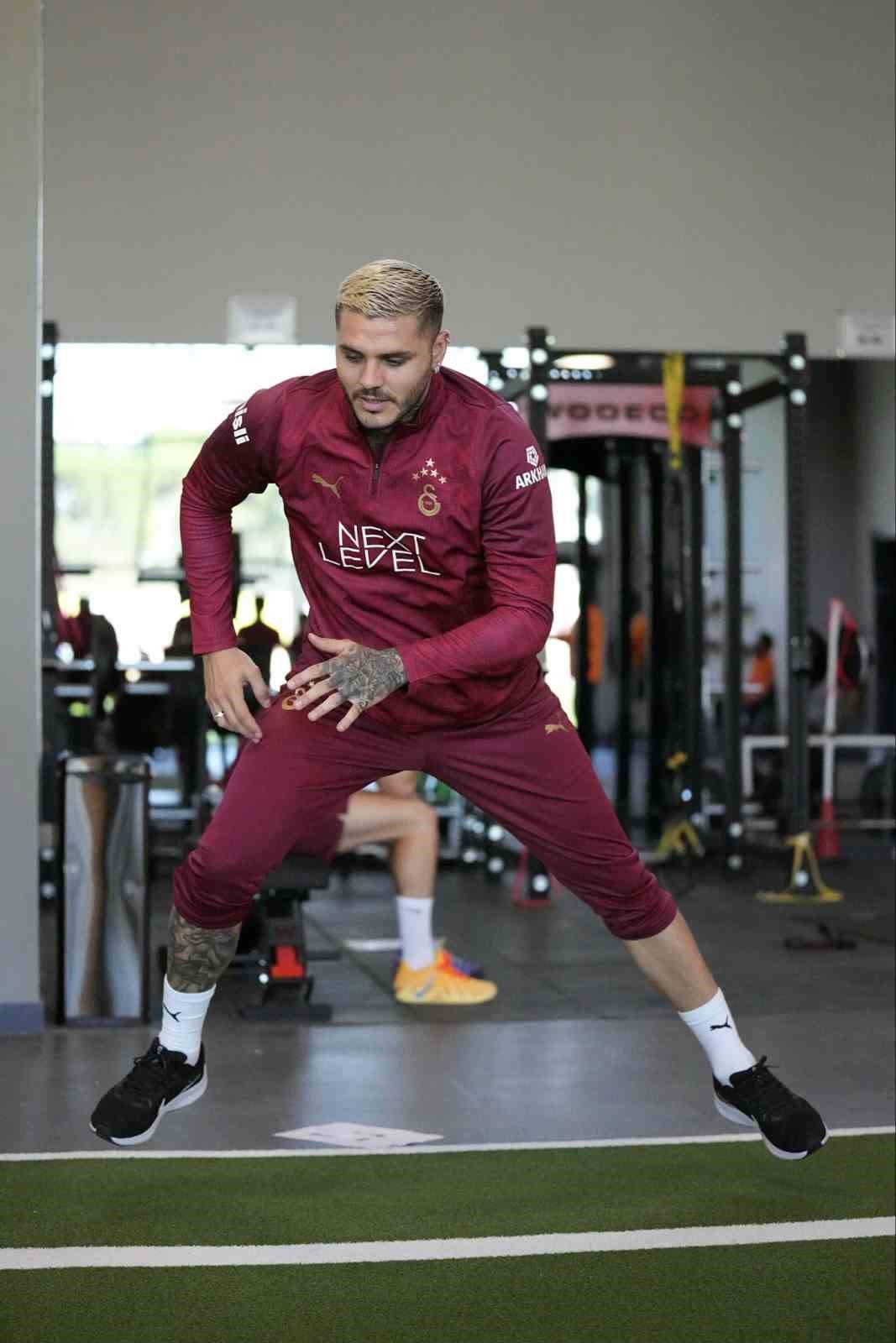 Galatasaray, Başakşehir maçının hazırlıklarını sürdürdü
