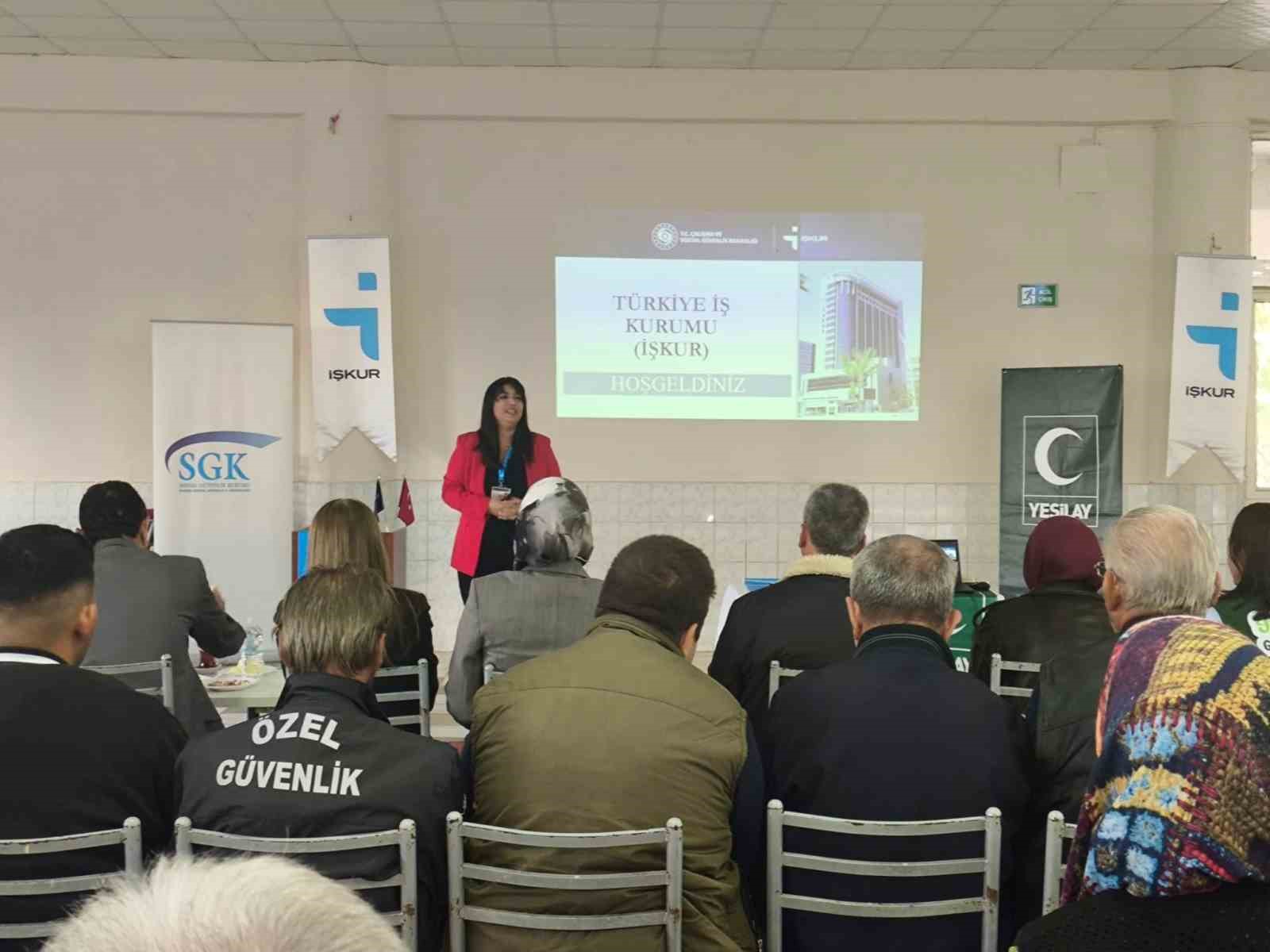 Manisa İŞKUR’dan, vatandaşlara bilgilendirme toplantısı