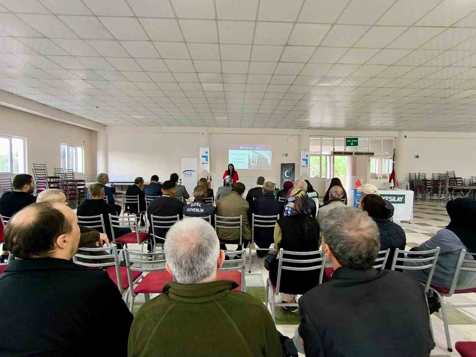 Manisa İŞKUR’dan, vatandaşlara bilgilendirme toplantısı