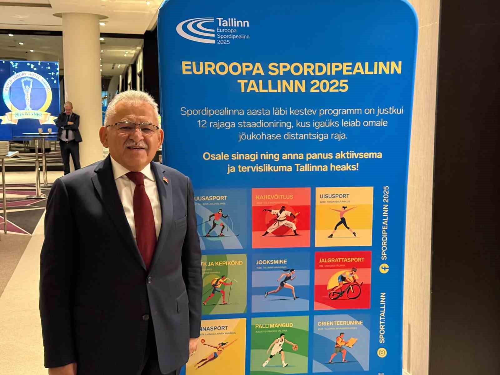 Başkan Büyükkılıç’tan Tallınn Büyükelçiliği’ne ziyaret