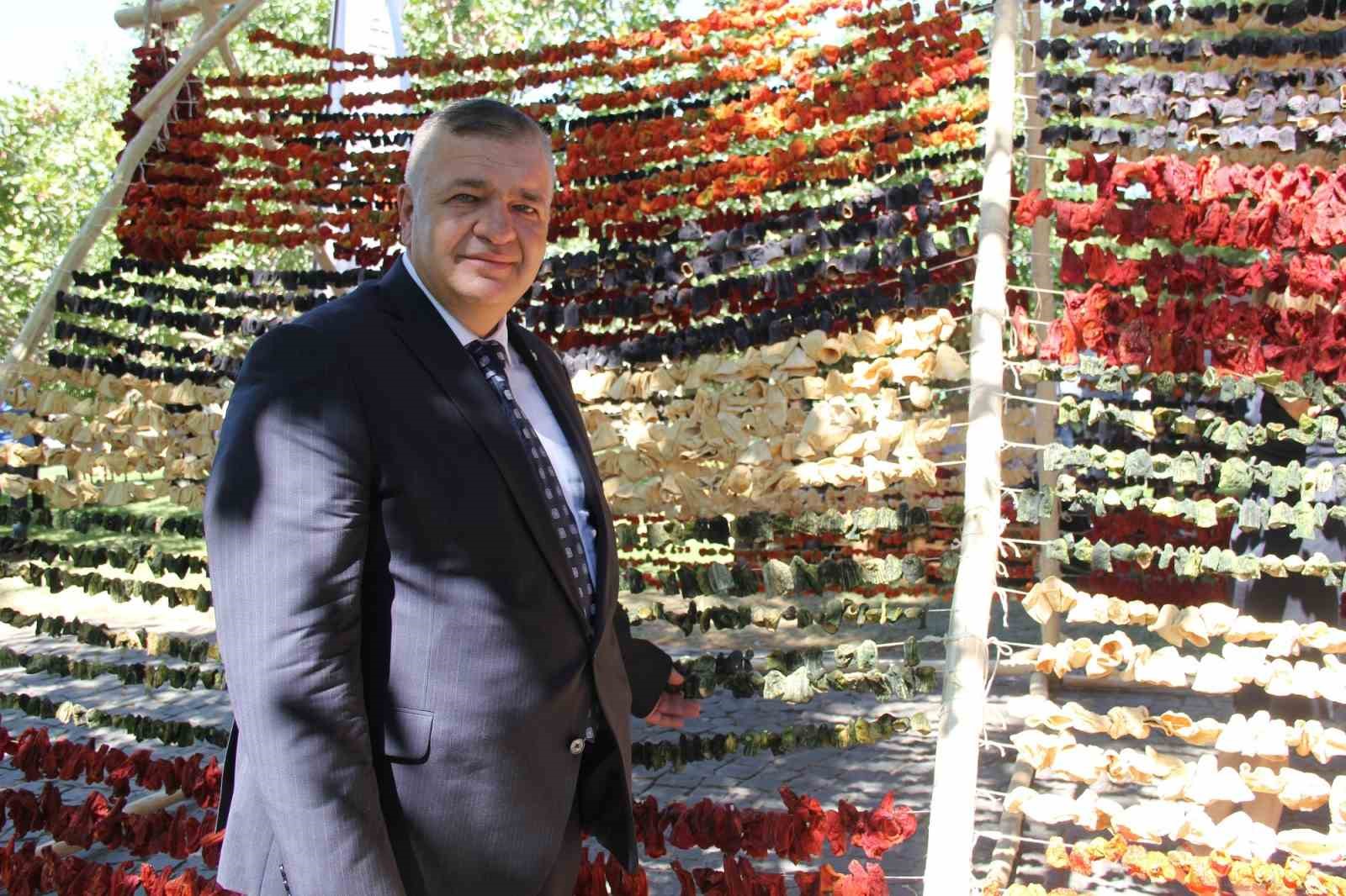 Gaziantep sebze kurutmalıkları küresel lezzet haline geldi
