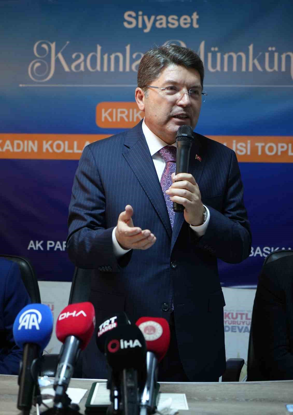 Adalet Bakanı Tun&ccedil;: "T&uuml;rkiye Y&uuml;zyılı&rsquo;nı ter&ouml;r olmadan inşa edeceğiz"
