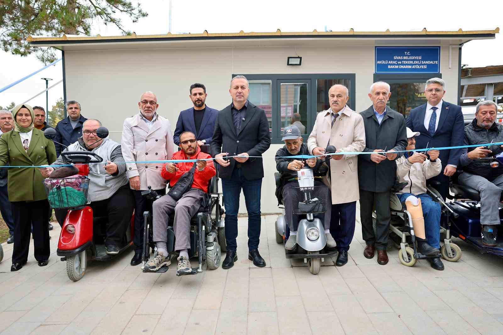 Sivas Belediyesi’nden engelleri aşan hizmet