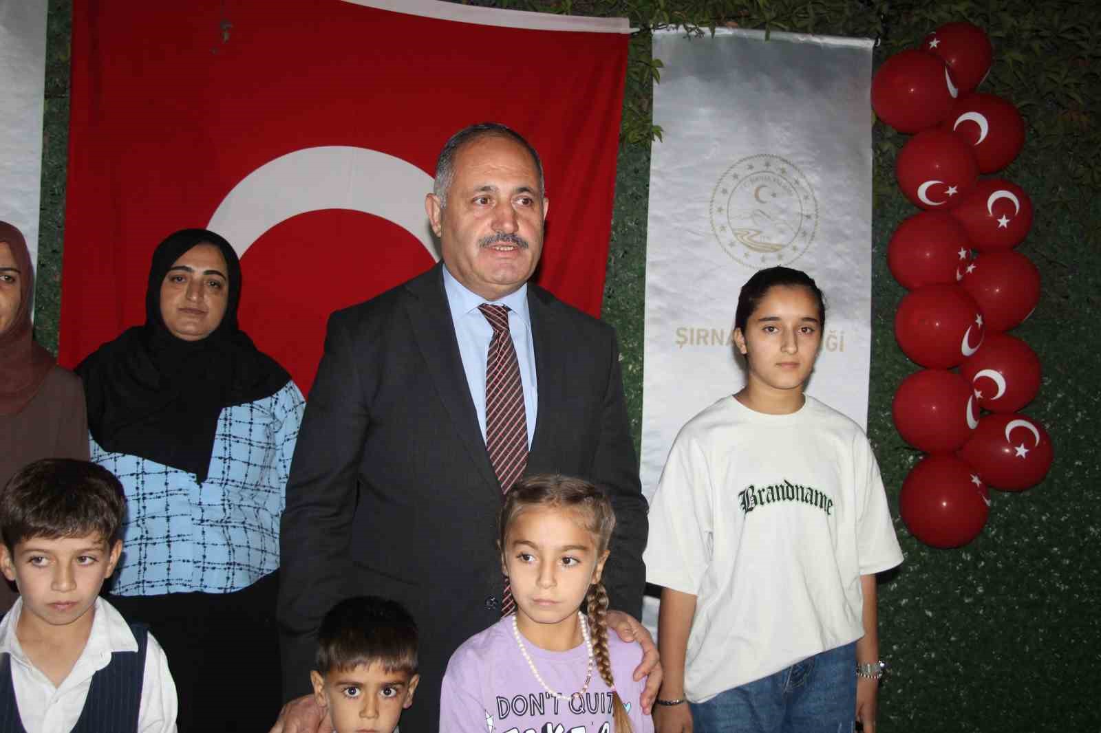 Şırnak’ta şehit çocuklarına doğum günü kutlaması