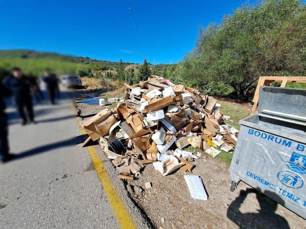 &Ouml;nce attılar, sonra ceza yiyip topladılar
