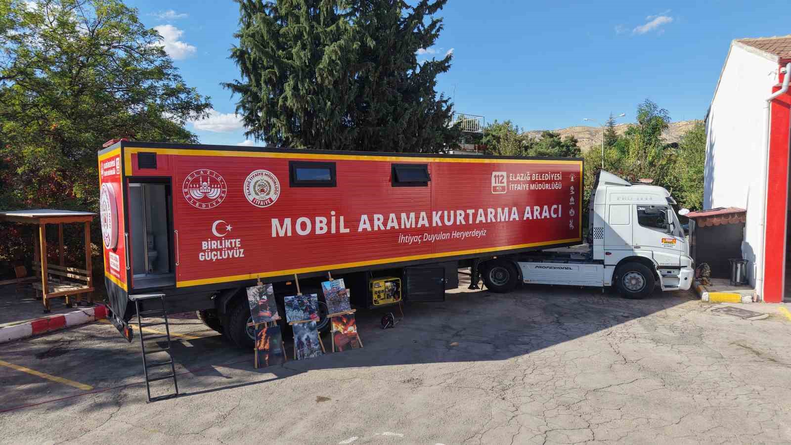 Atıl durumdaki tır dorsesi ‘Mobil Arama Kurtarma’ aracına dönüştürüldü