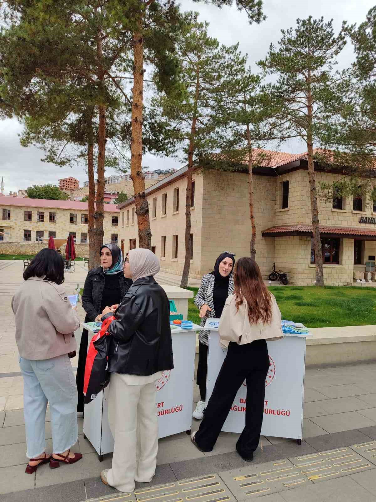 Bayburt TRSM &lsquo;Birlikte G&uuml;vendeyiz&rsquo; sloganıyla vatandaşları bilgilendirdi
