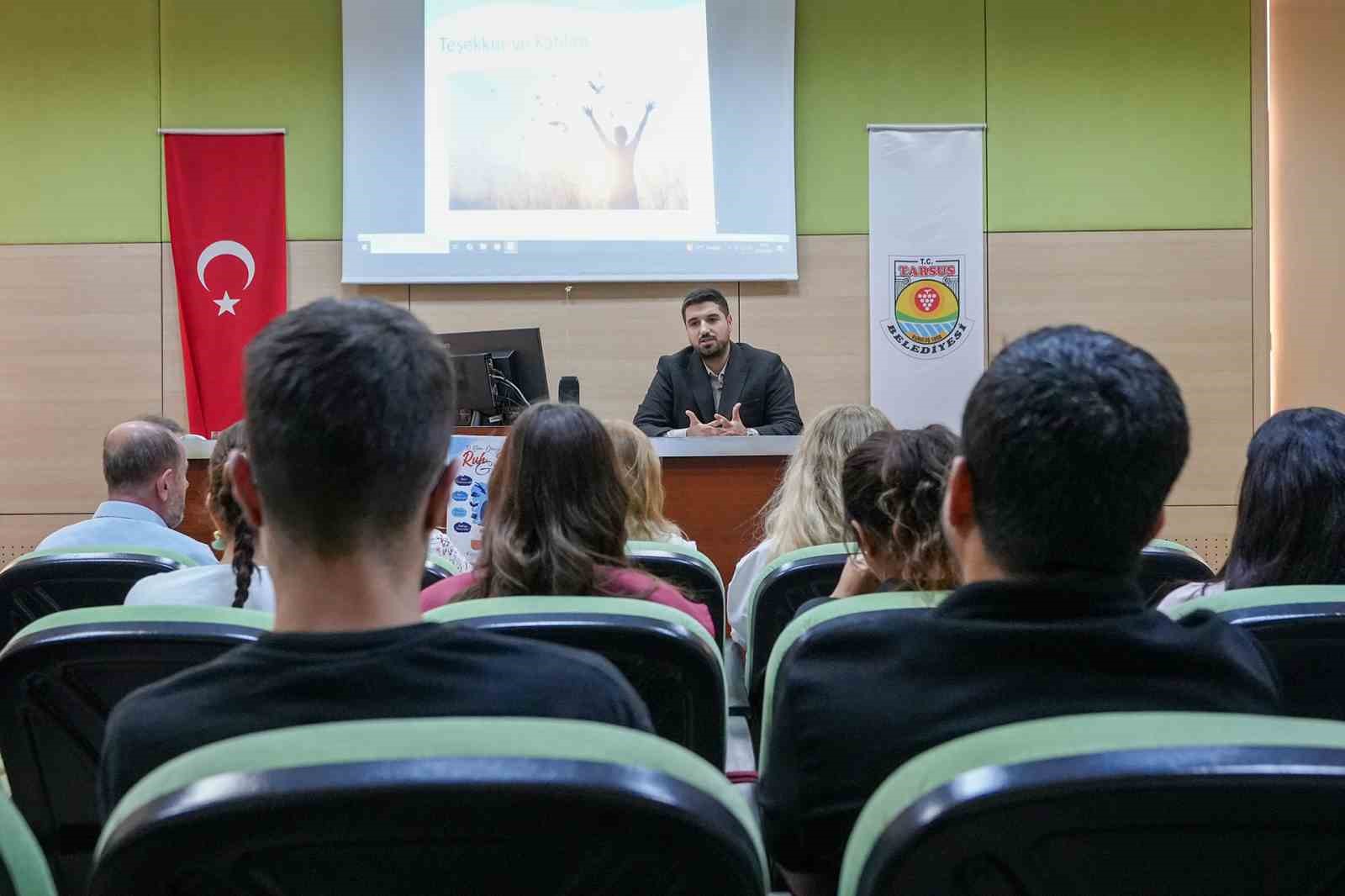 Tarsus Belediyesi, D&uuml;nya Ruh Sağlığı G&uuml;n&uuml;&rsquo;nde farkındalık etkinliği d&uuml;zenledi
