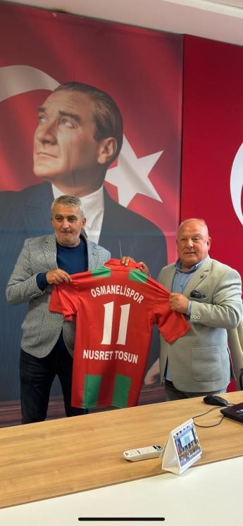 Osmanelispor’dan ASKF’ya anlamlı hediye