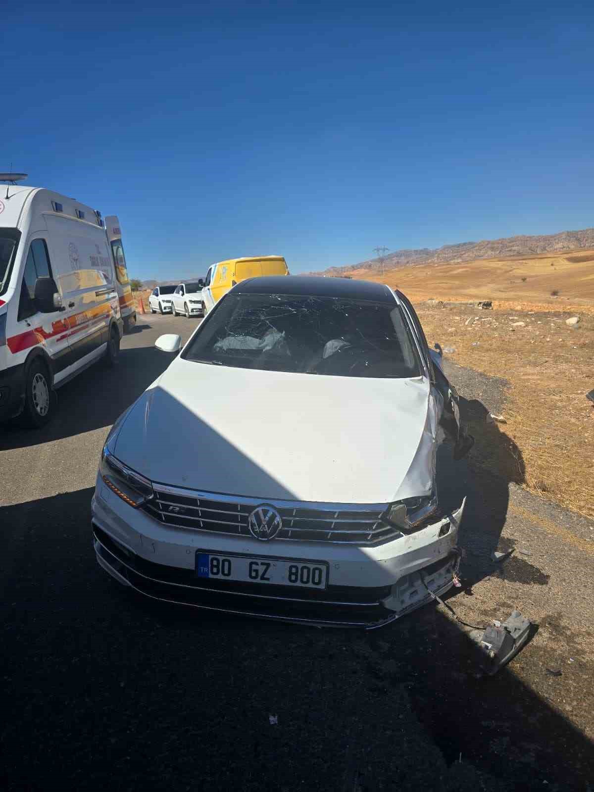 Cizre’de trafik kazası: 8 yaralı