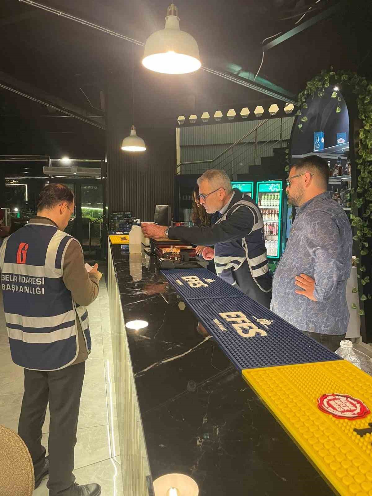 Zonguldak’ta eğlence mekanlarına vergi denetimi