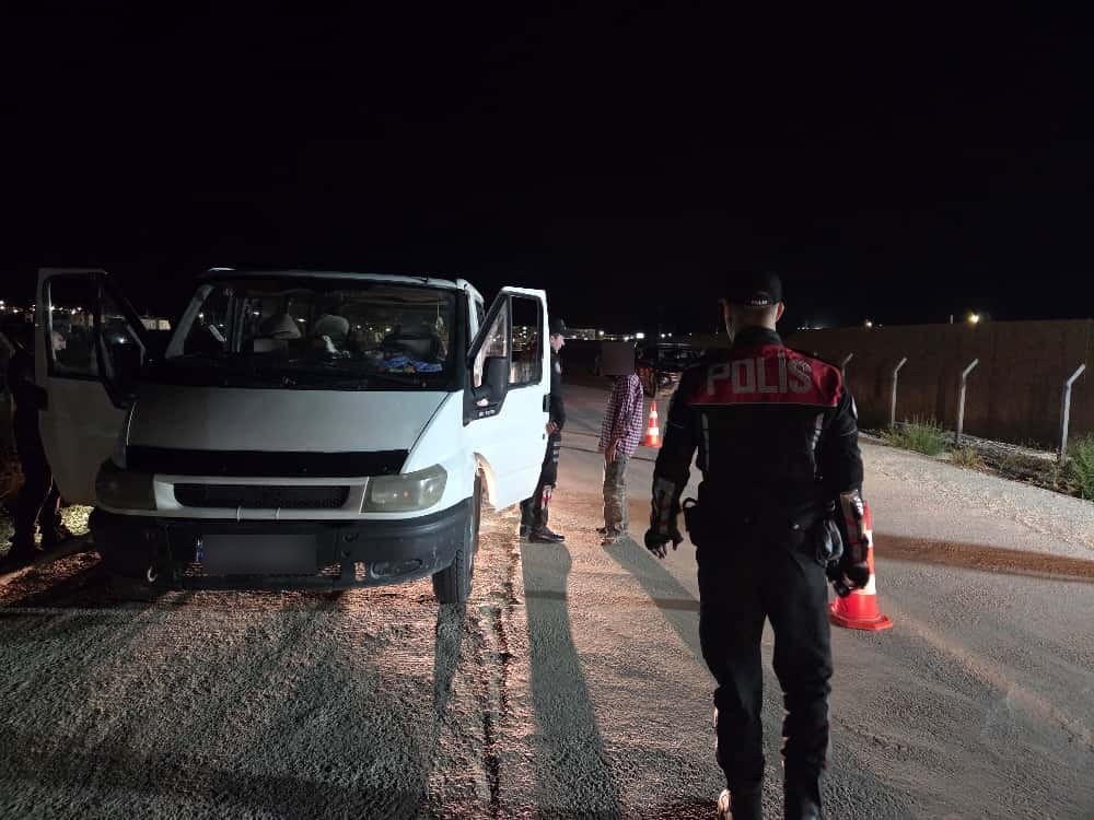 Konteyner kentlerde asayiş uygulaması yapıldı
