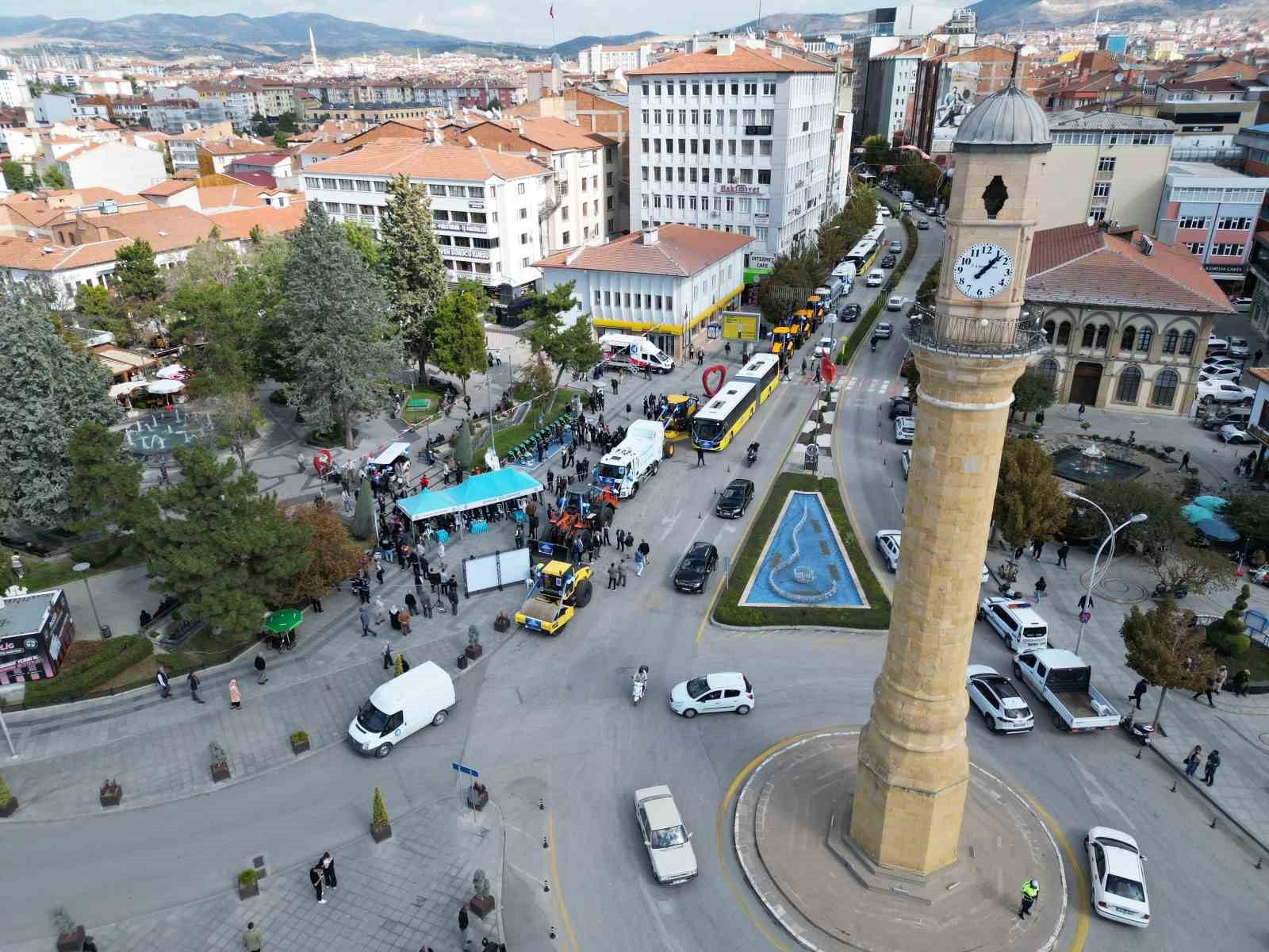 Çorum Belediyesi araç filosunu 116 milyon TL’lik yatırımla güçlendirdi