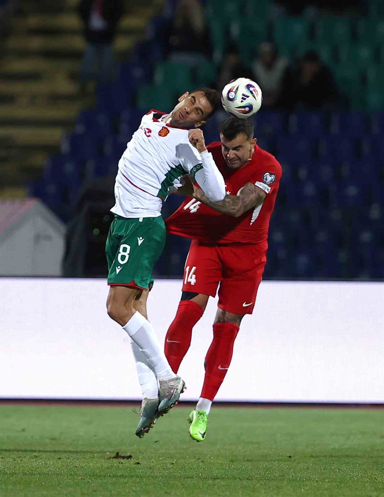 2026 Dünya Kupası Avrupa Elemeleri: Bulgaristan: 1 - Türkiye: 1 (İlk yarı)
