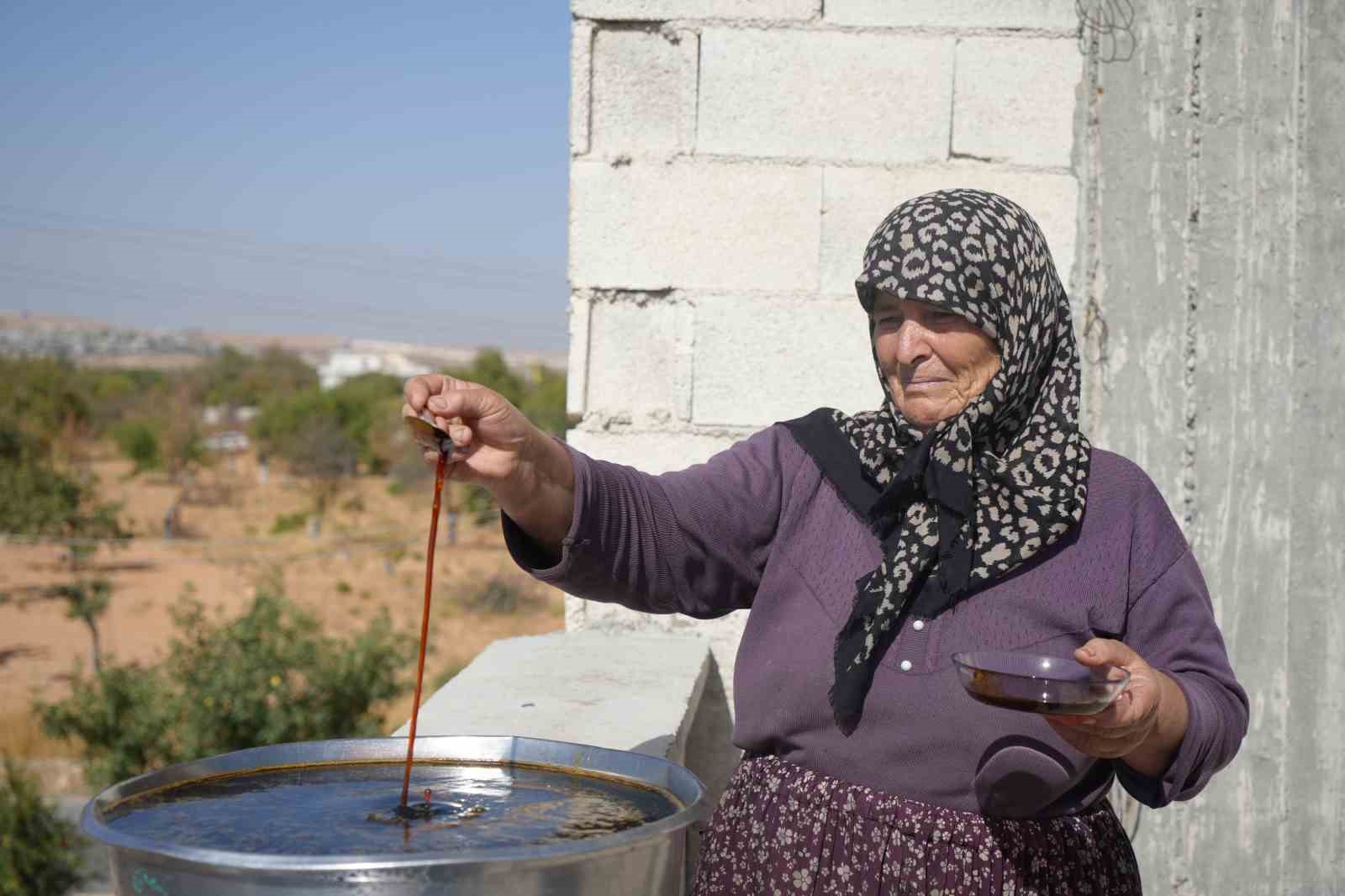 Gaziantep’te dev kazanlar pekmez yapımı için kaynıyor
