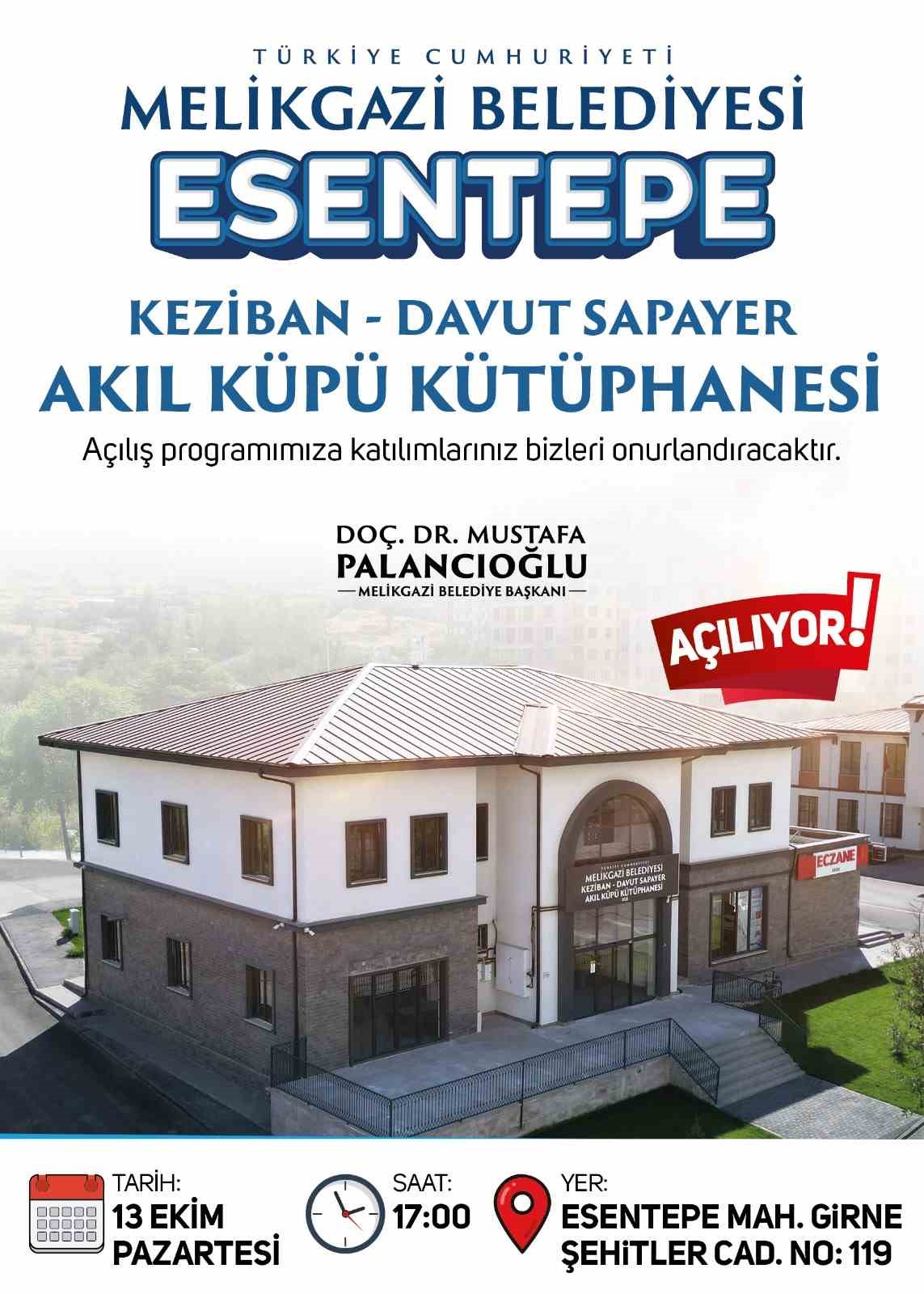 Esentepe&rsquo;de Akıl K&uuml;p&uuml; K&uuml;t&uuml;phanesi a&ccedil;ılıyor
