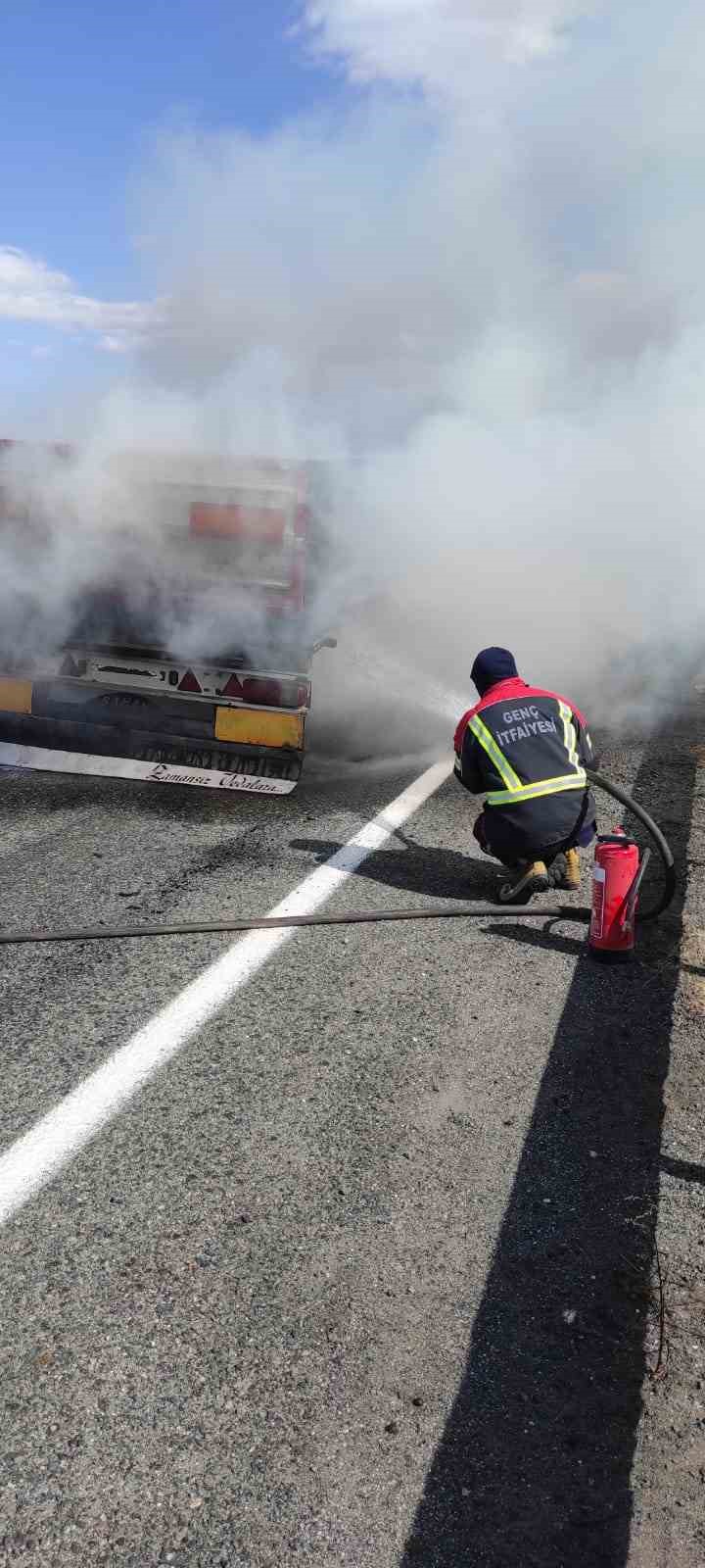 Alev alan dorse söndürüldü