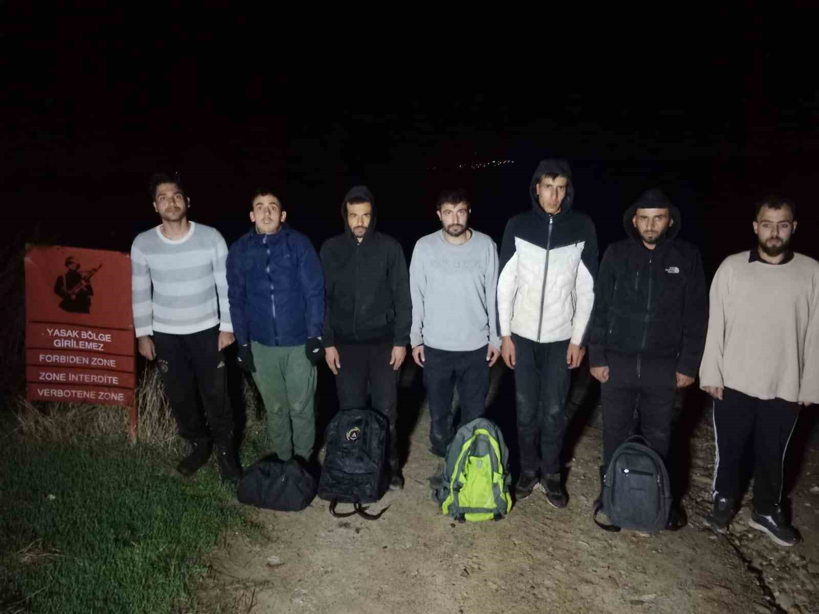 Edirne&rsquo;de 16 d&uuml;zensiz ka&ccedil;ak g&ouml;&ccedil;men yakalandı
