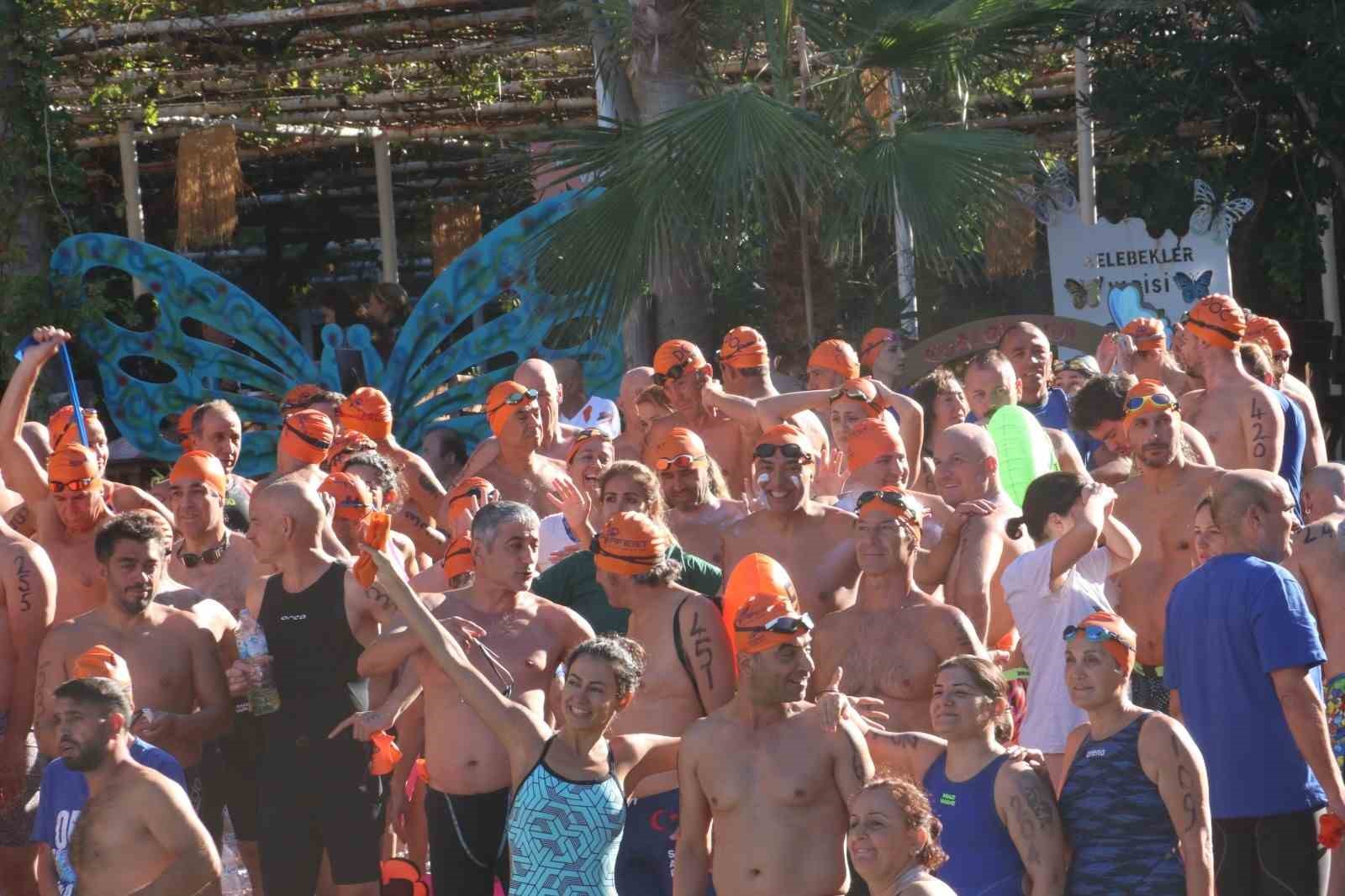 Fethiye’de Açık Su Yüzme Yarışı gerekleştirildi